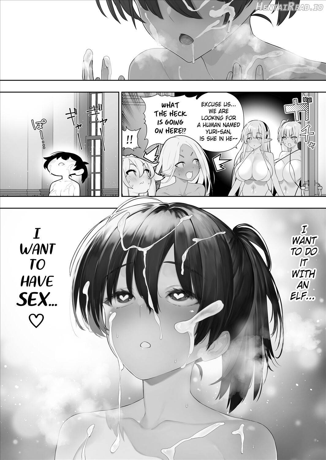 Futanari no Elf - Decensored Chapter 1 - page 305