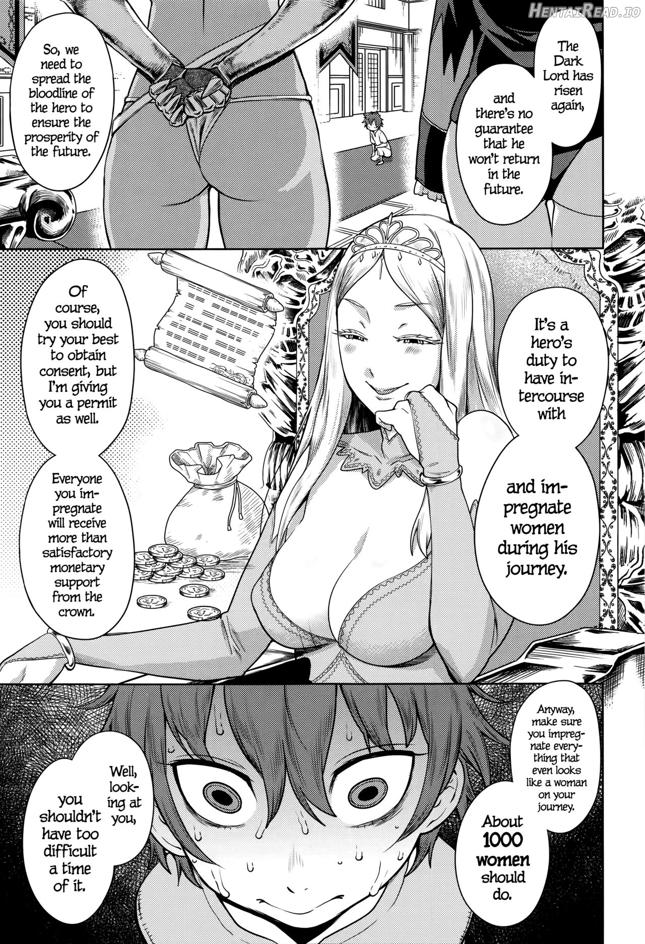 ChinTrai Quest V ~Boku to Inma to Chijo-tachi to Orowareshi Himegimi~ Chapter 1 - page 5