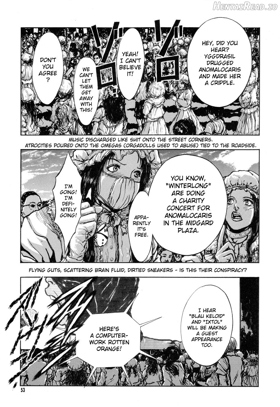 Burgess no Otome-tachi - Anomalocaris no Shou 1 Chapter 3 - page 52