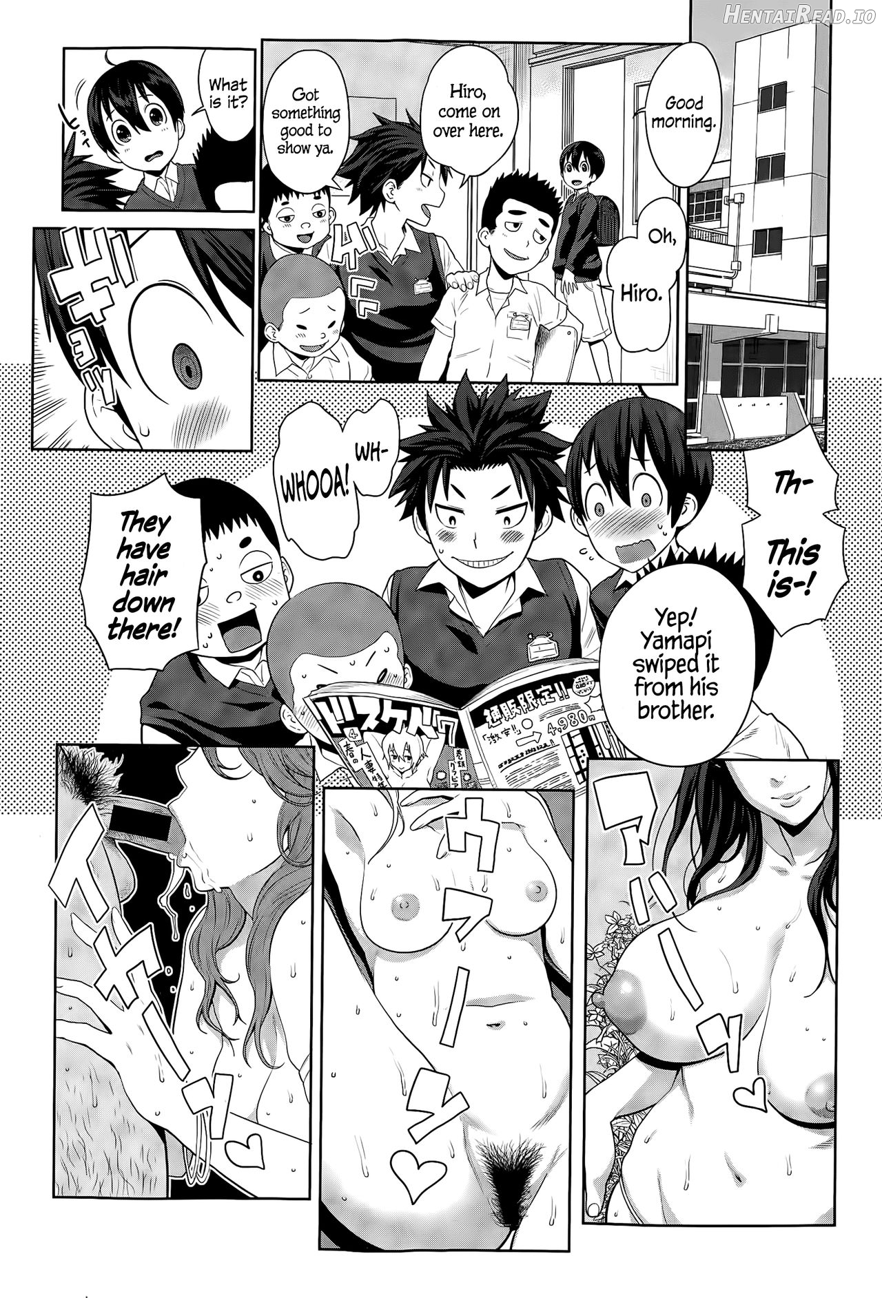 Koushuu Yokujou Ane no Yu Chapter 4 - page 4