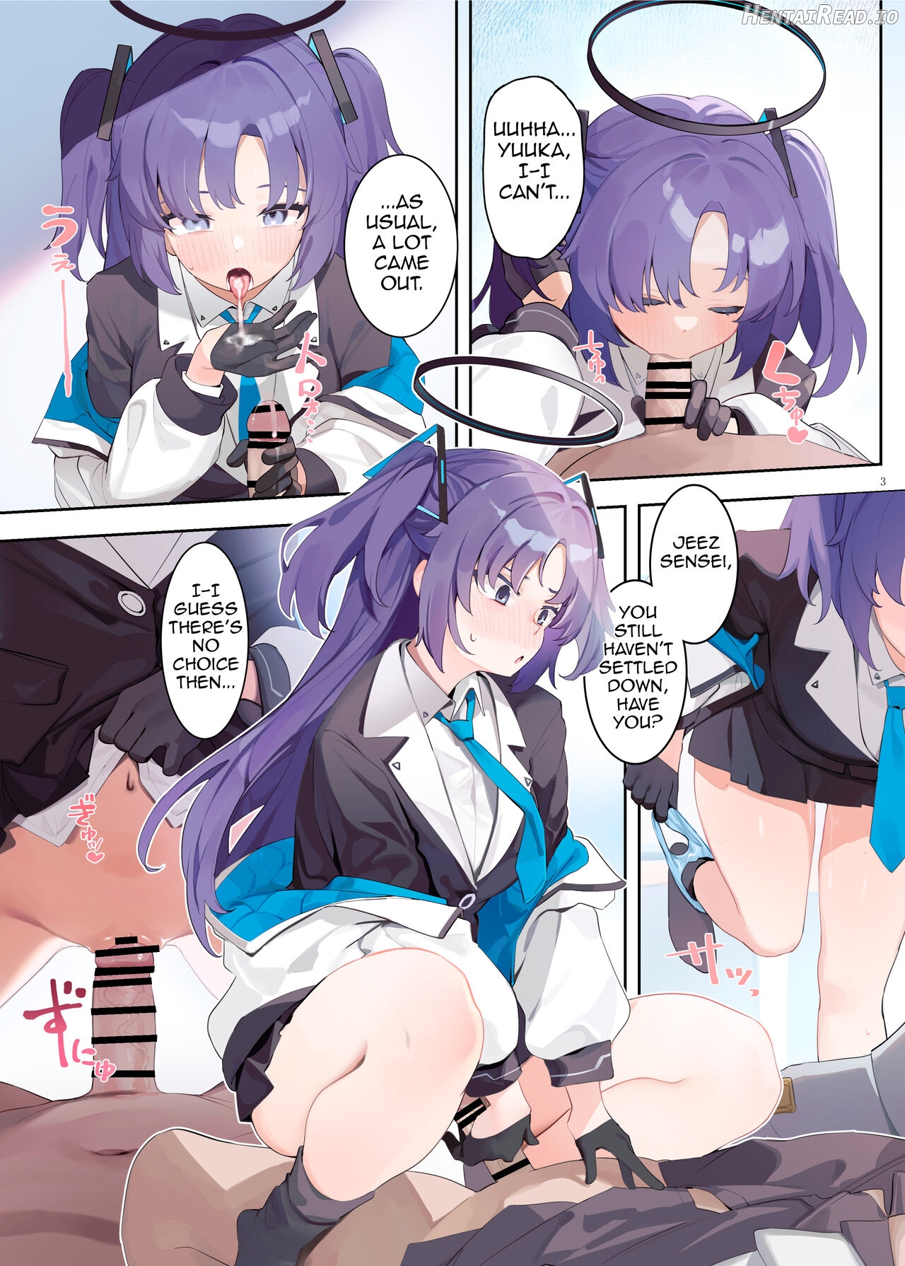 Ero Archive -BlueArch Icha Love Ero Goudou- Chapter 1 - page 4