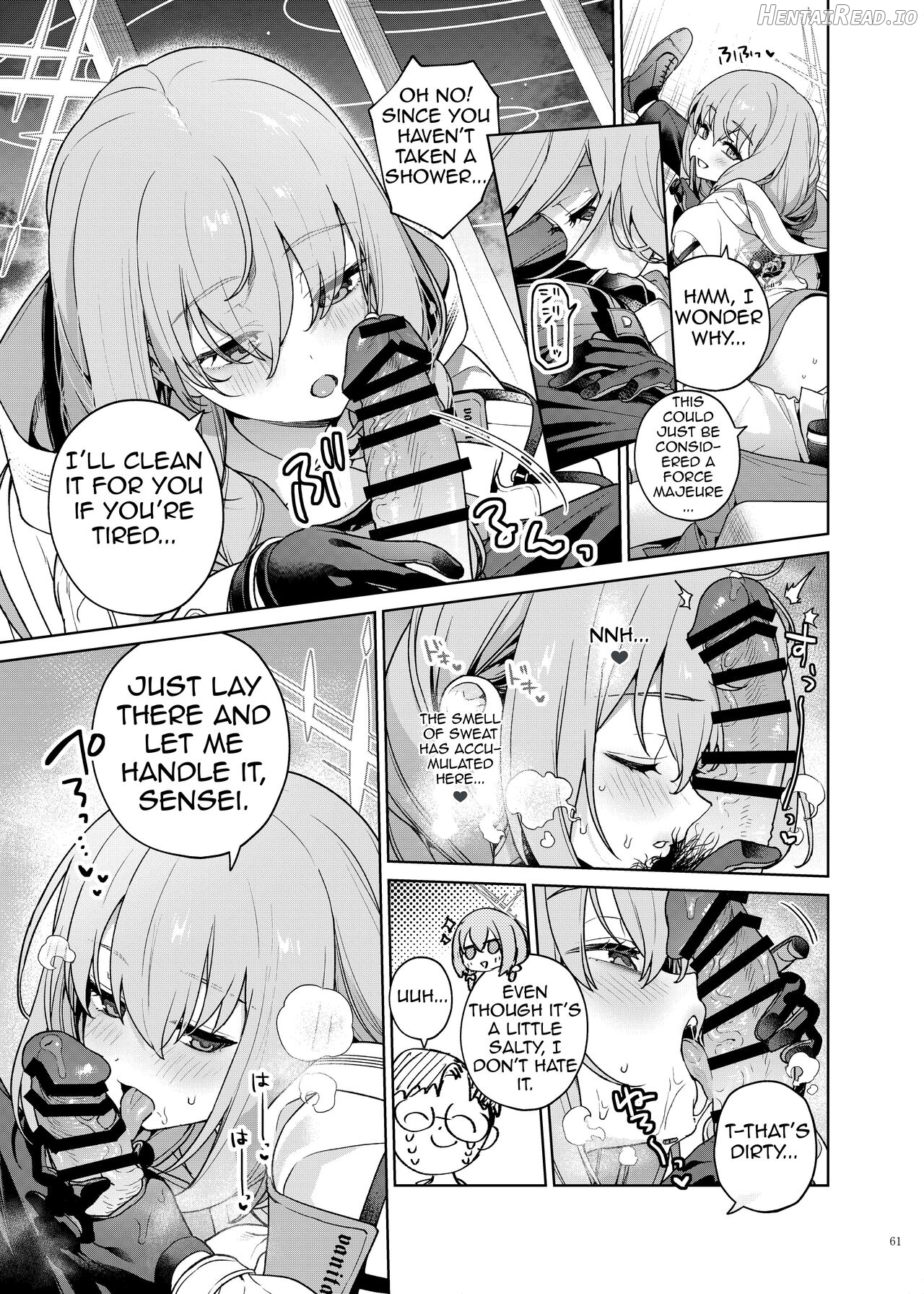 Ero Archive -BlueArch Icha Love Ero Goudou- Chapter 1 - page 62