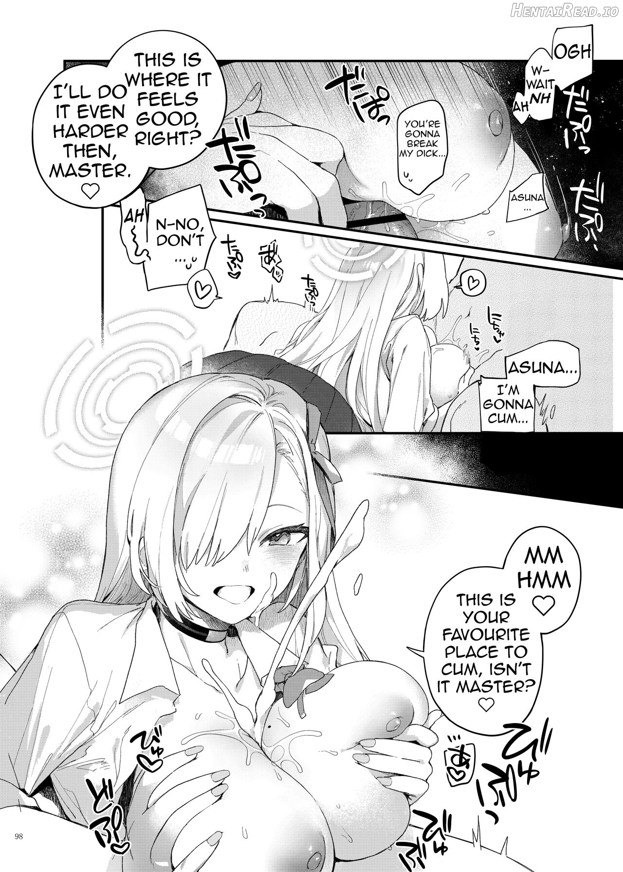 Ero Archive -BlueArch Icha Love Ero Goudou- Chapter 1 - page 99