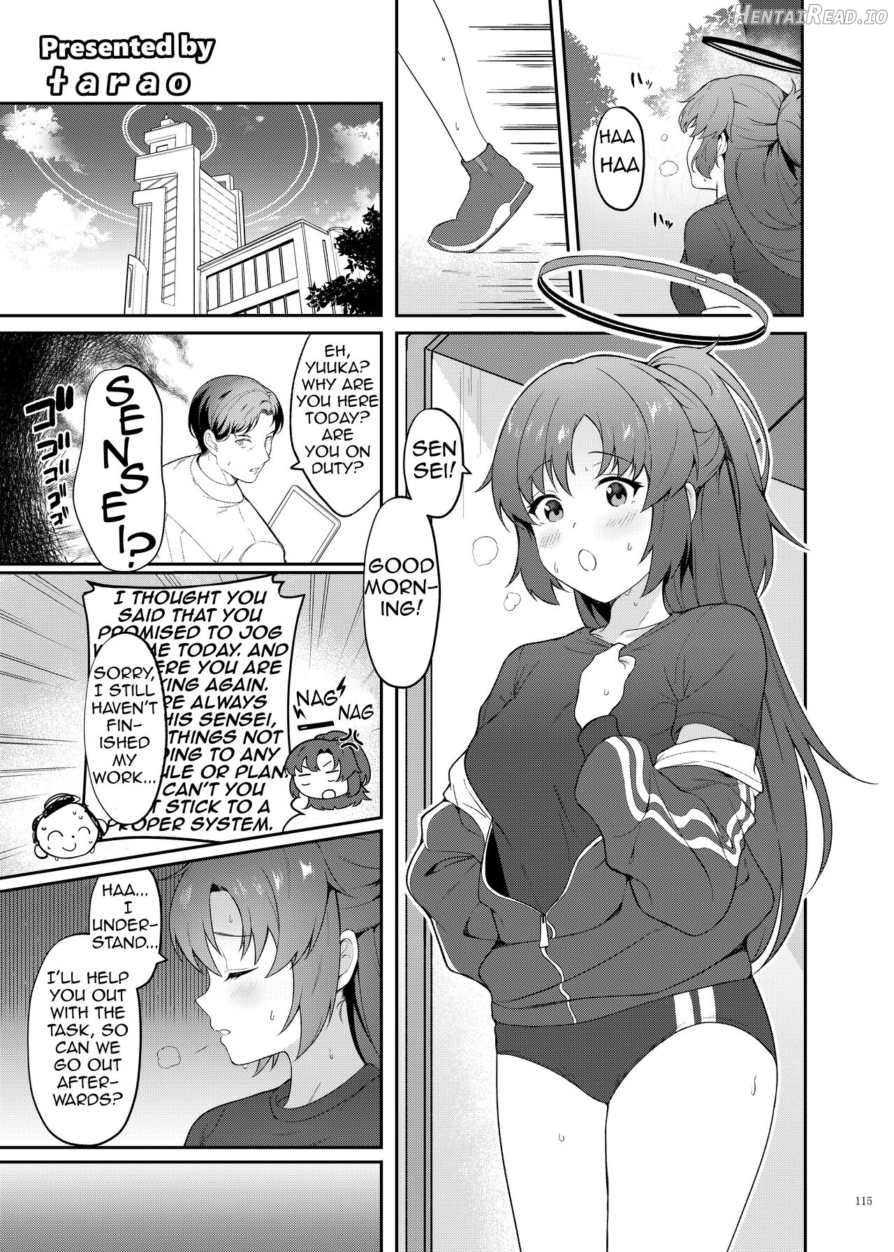 Ero Archive -BlueArch Icha Love Ero Goudou- Chapter 1 - page 116