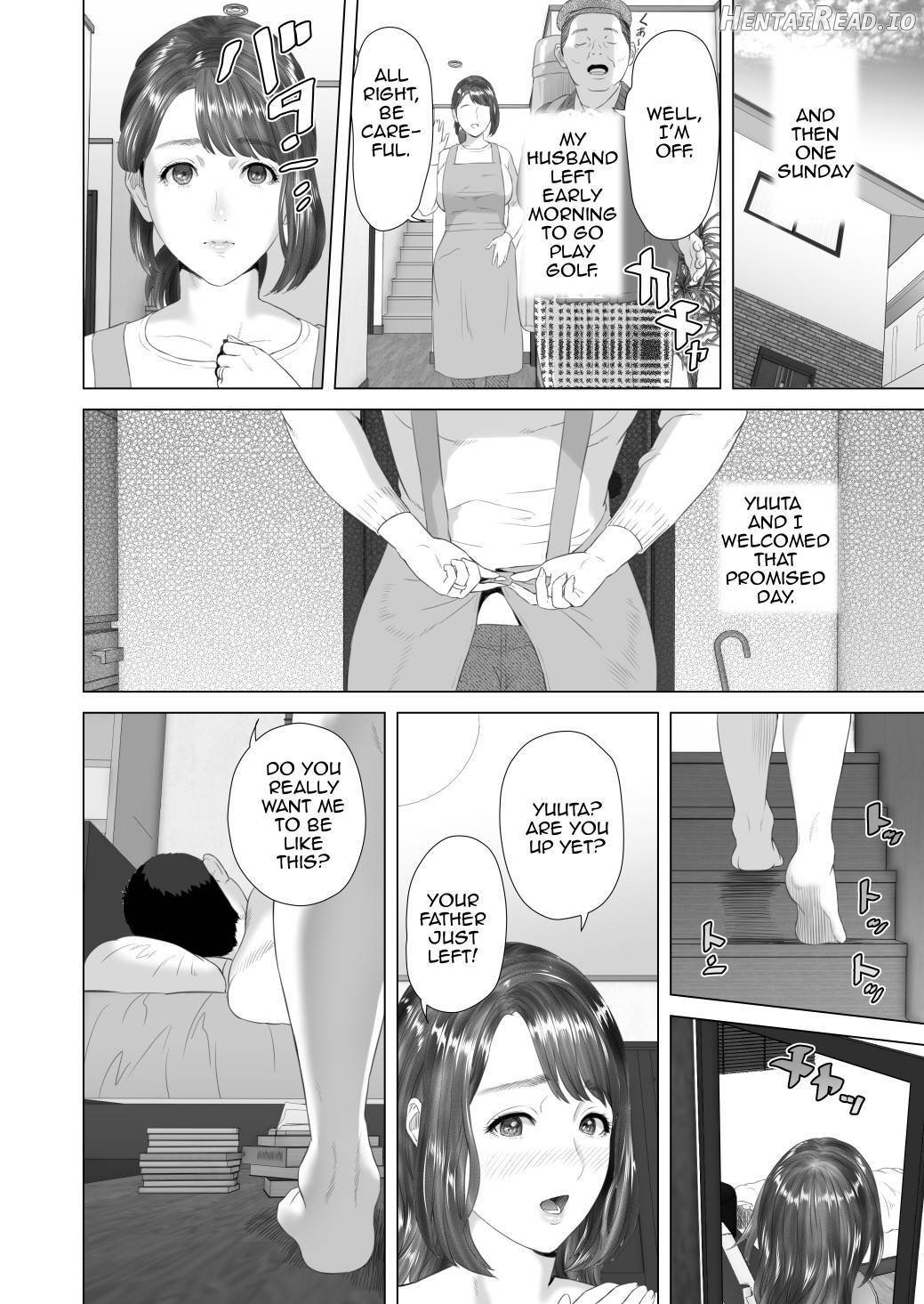 Kinjo Yuuwaku Boku ga Okaa-san to Konna Koto ni Nacchau Hanashi 5 ~Oshioki hen~ Chapter 8 - page 54