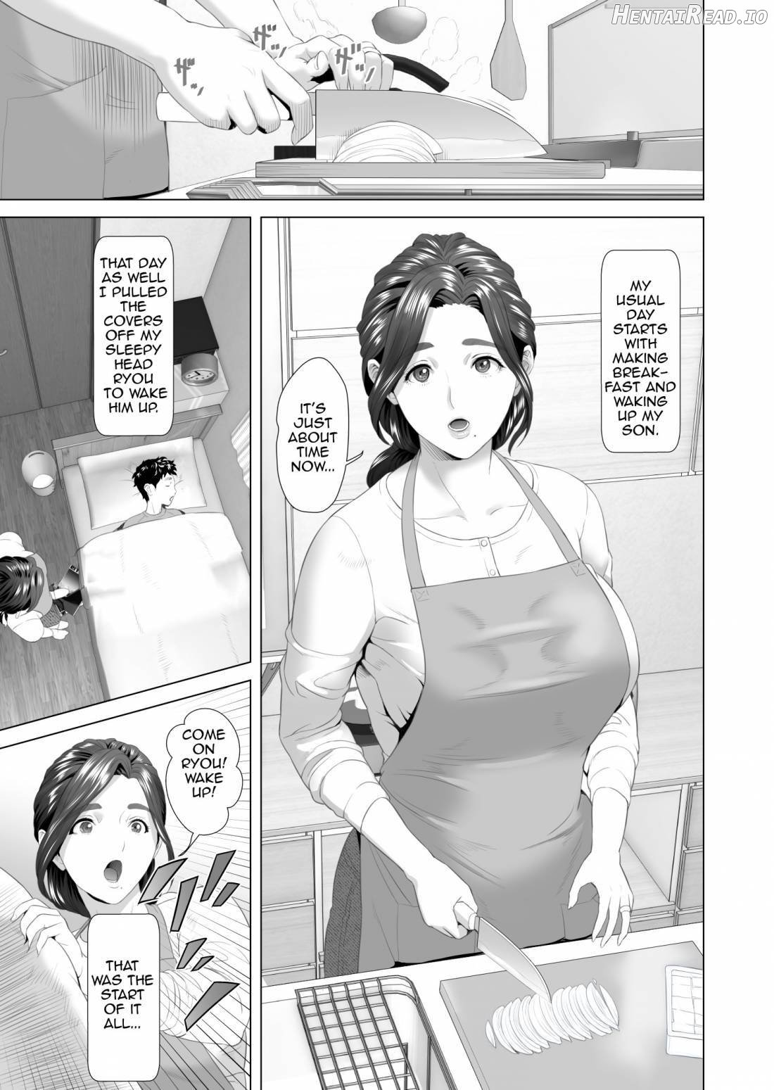 Kinjo Yuuwaku Boku ga Okaa-san to Konna Koto ni Nacchau Hanashi 5 ~Oshioki hen~ Chapter 10 - page 3