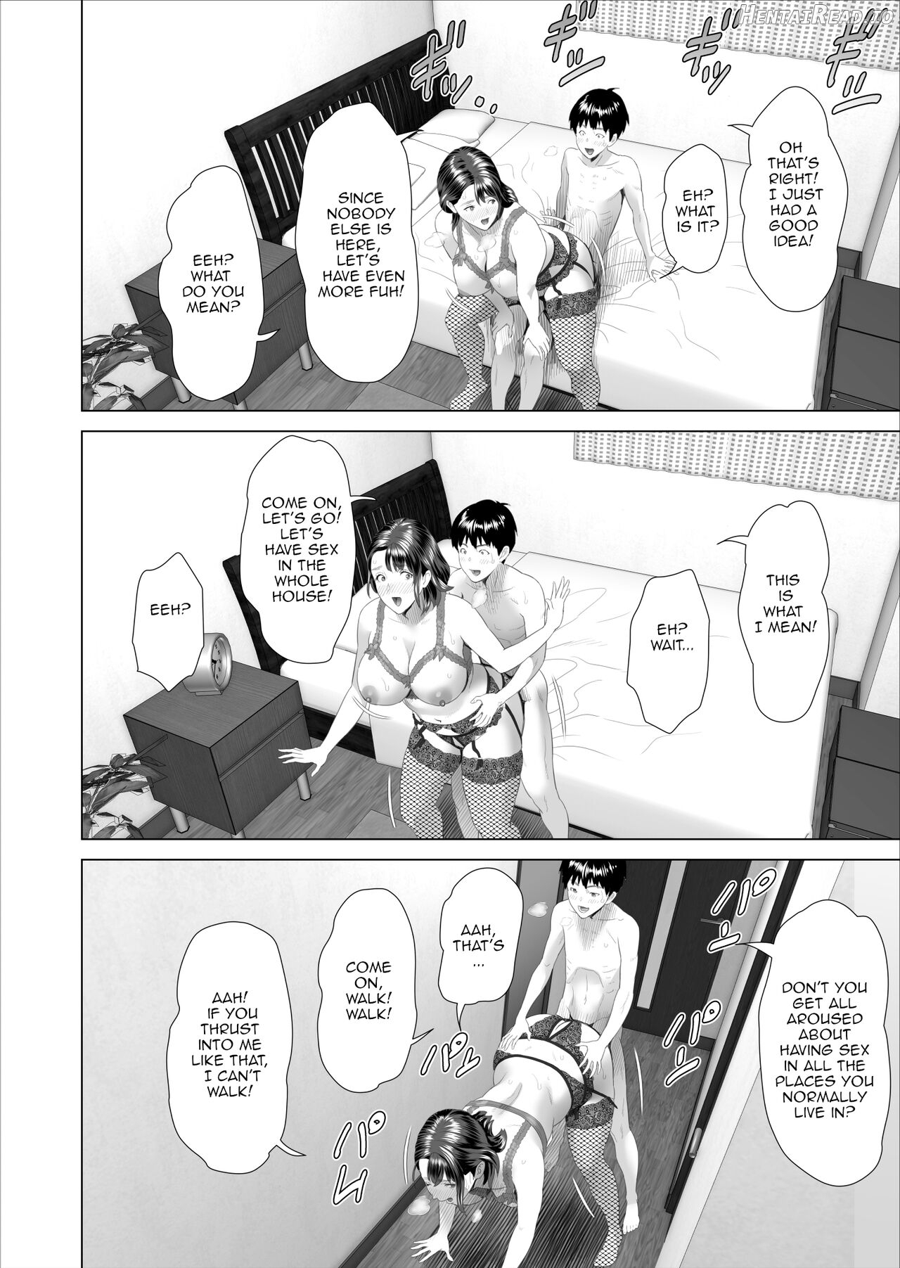 Kinjo Yuuwaku Boku ga Okaa-san to Konna Koto ni Nacchau Hanashi 5 ~Oshioki hen~ Chapter 16 - page 46