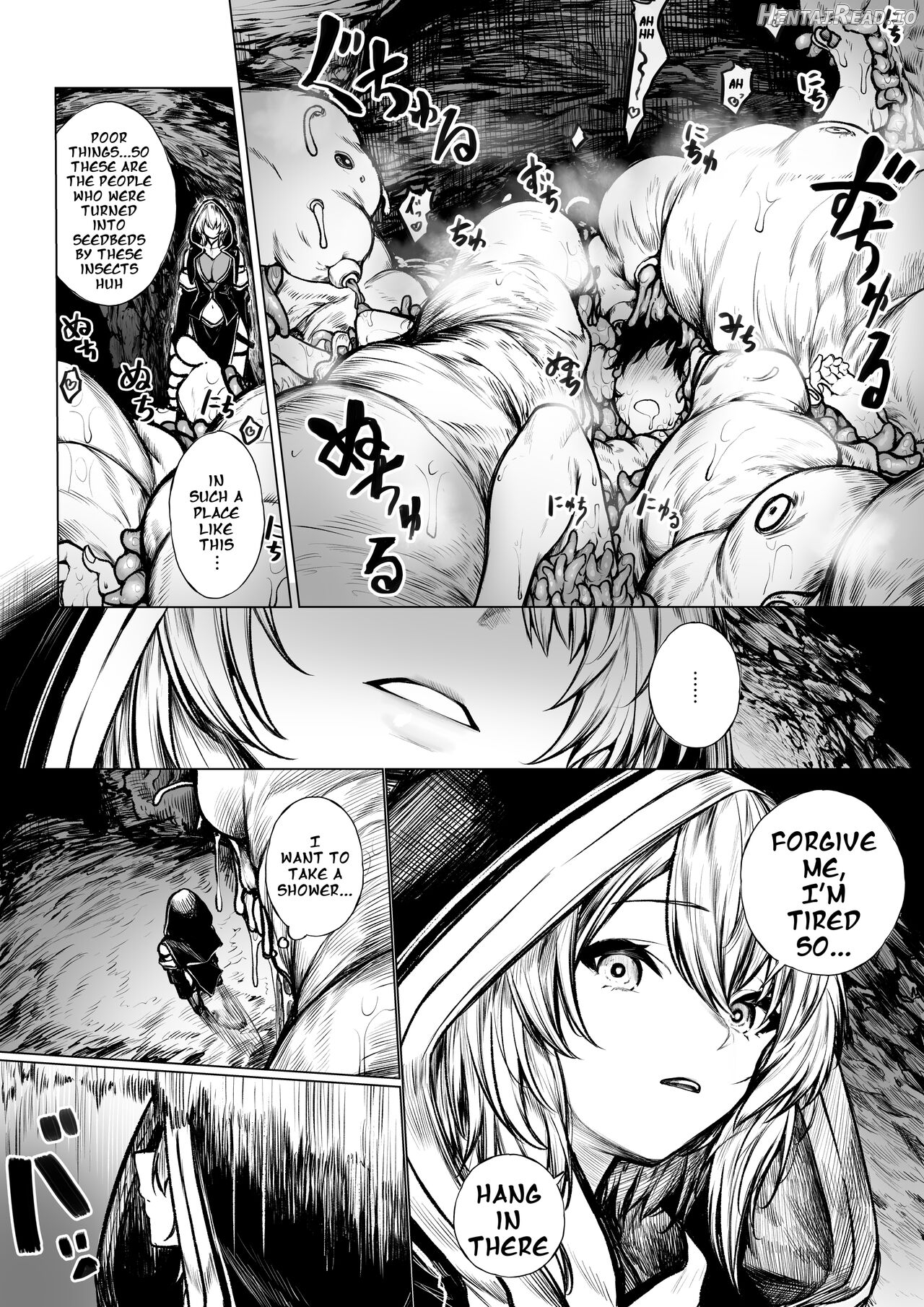 Madoushi-chan ga Mushi Monster ni Osowareru Hanashi Chapter 1 - page 2