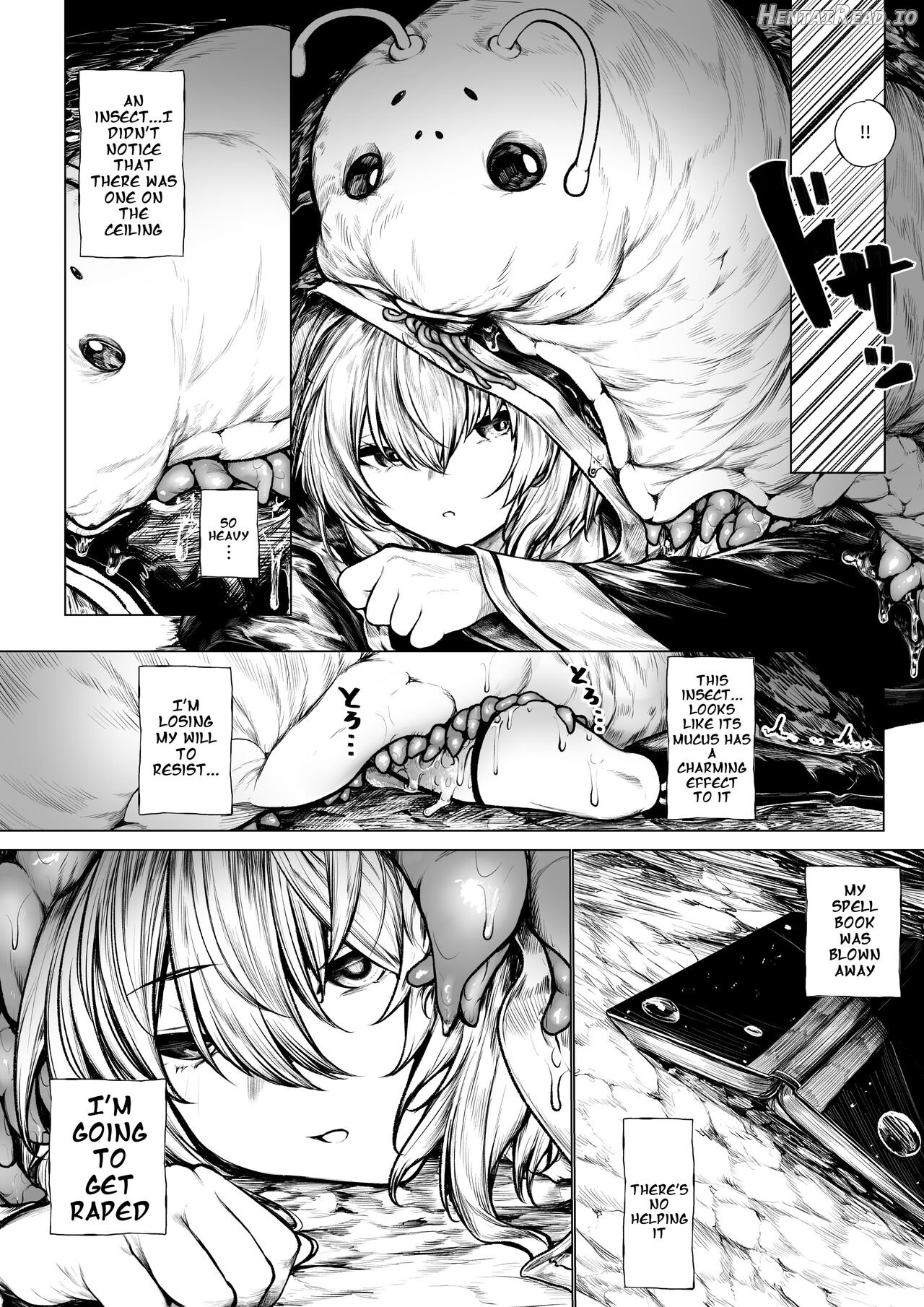 Madoushi-chan ga Mushi Monster ni Osowareru Hanashi Chapter 1 - page 3