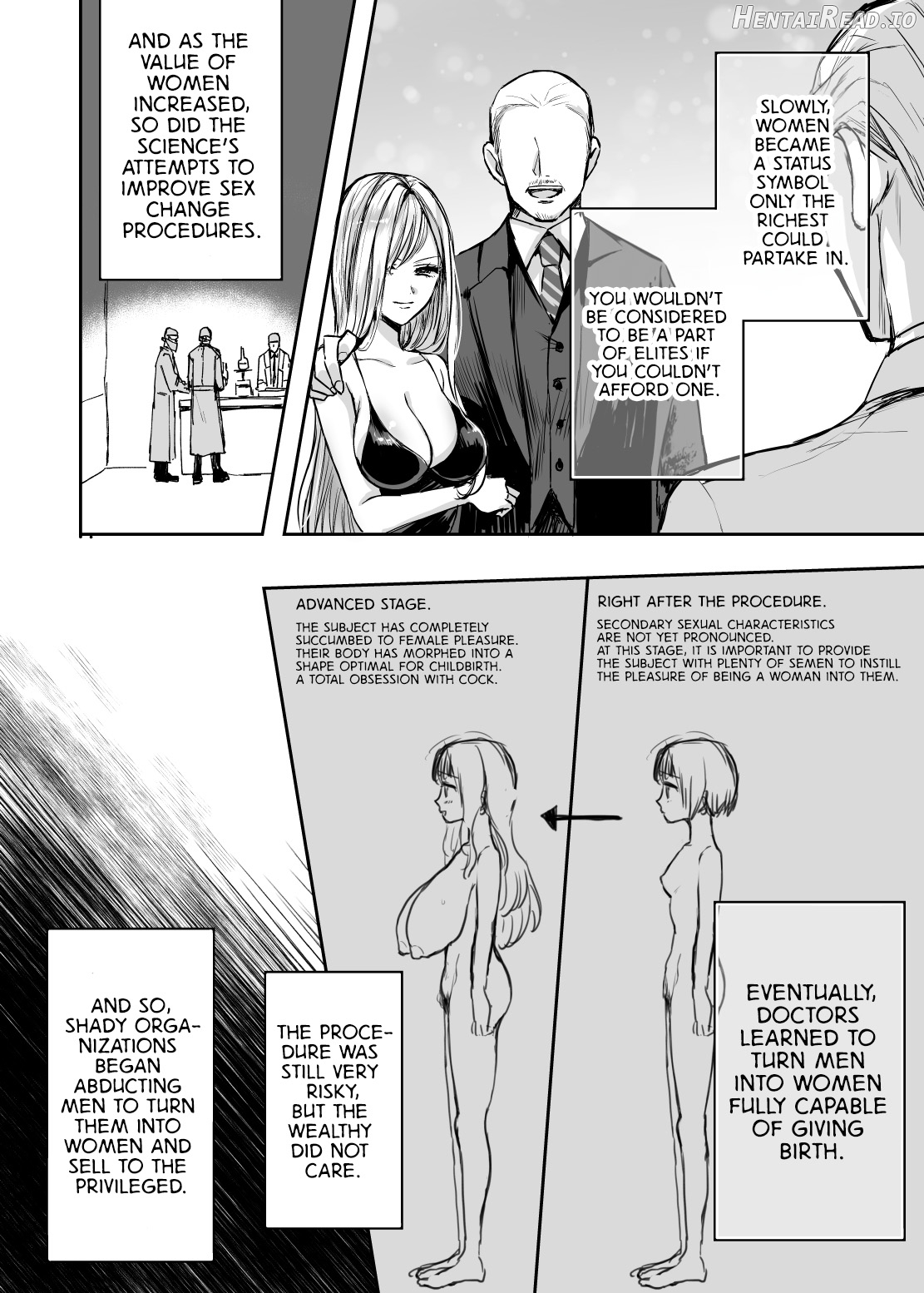 Kyousei Nyotaika ~Otoko datta Ore ga Onna (Mesu) no Shitai de Yaku Tsuke Kyousei Zecchou Mesu Ochi suru nante~ Chapter 1 - page 3