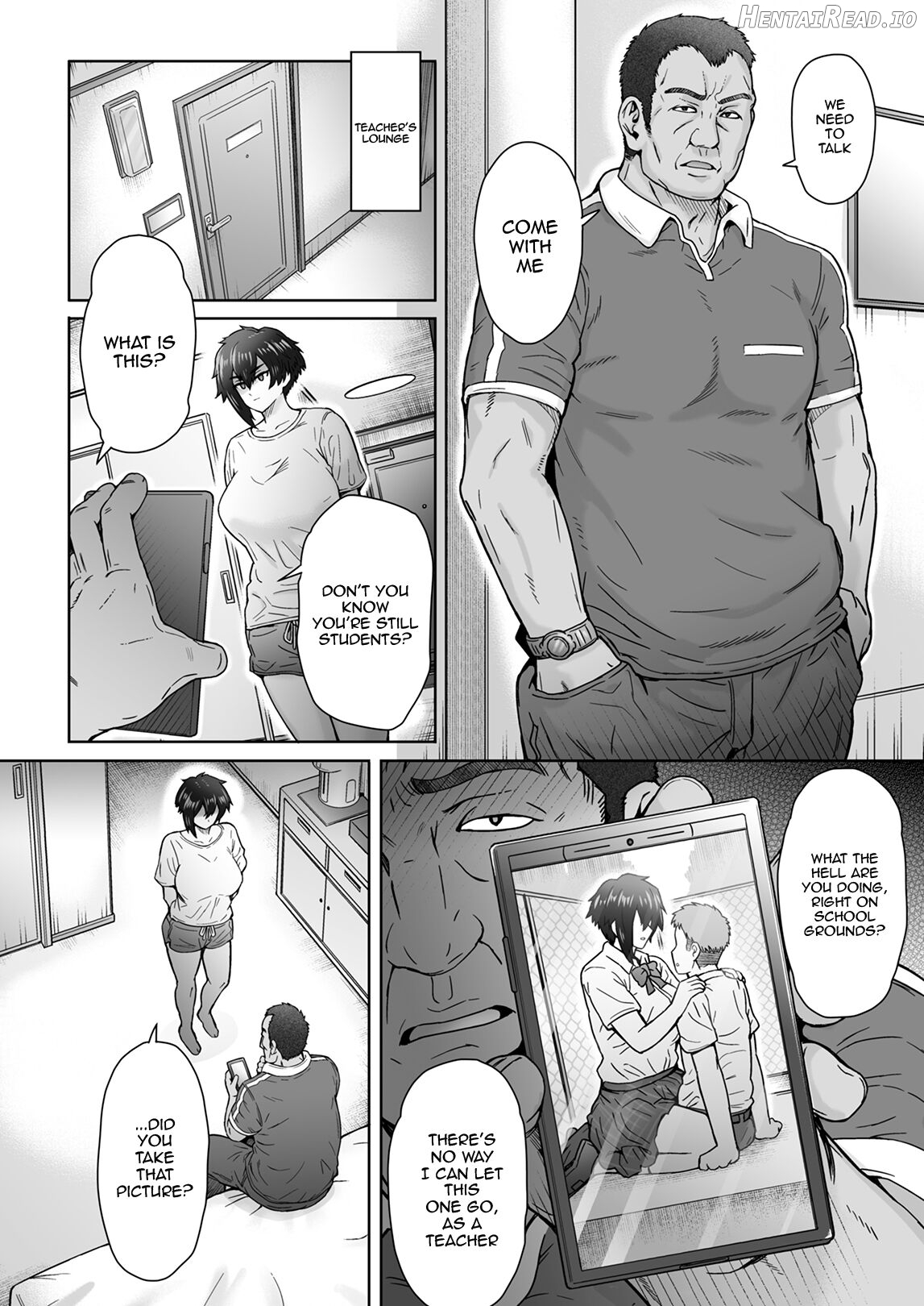 Fuaiso de Senotakai Kanojo ga Ore no Shiranai Ma ni… Chapter 1 - page 9