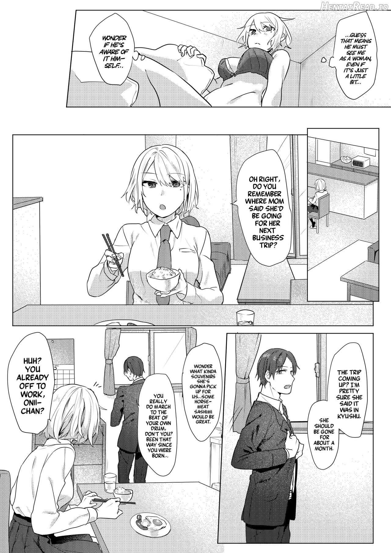 Onii-chan Yuuwaku Keikaku Chapter 1 - page 4