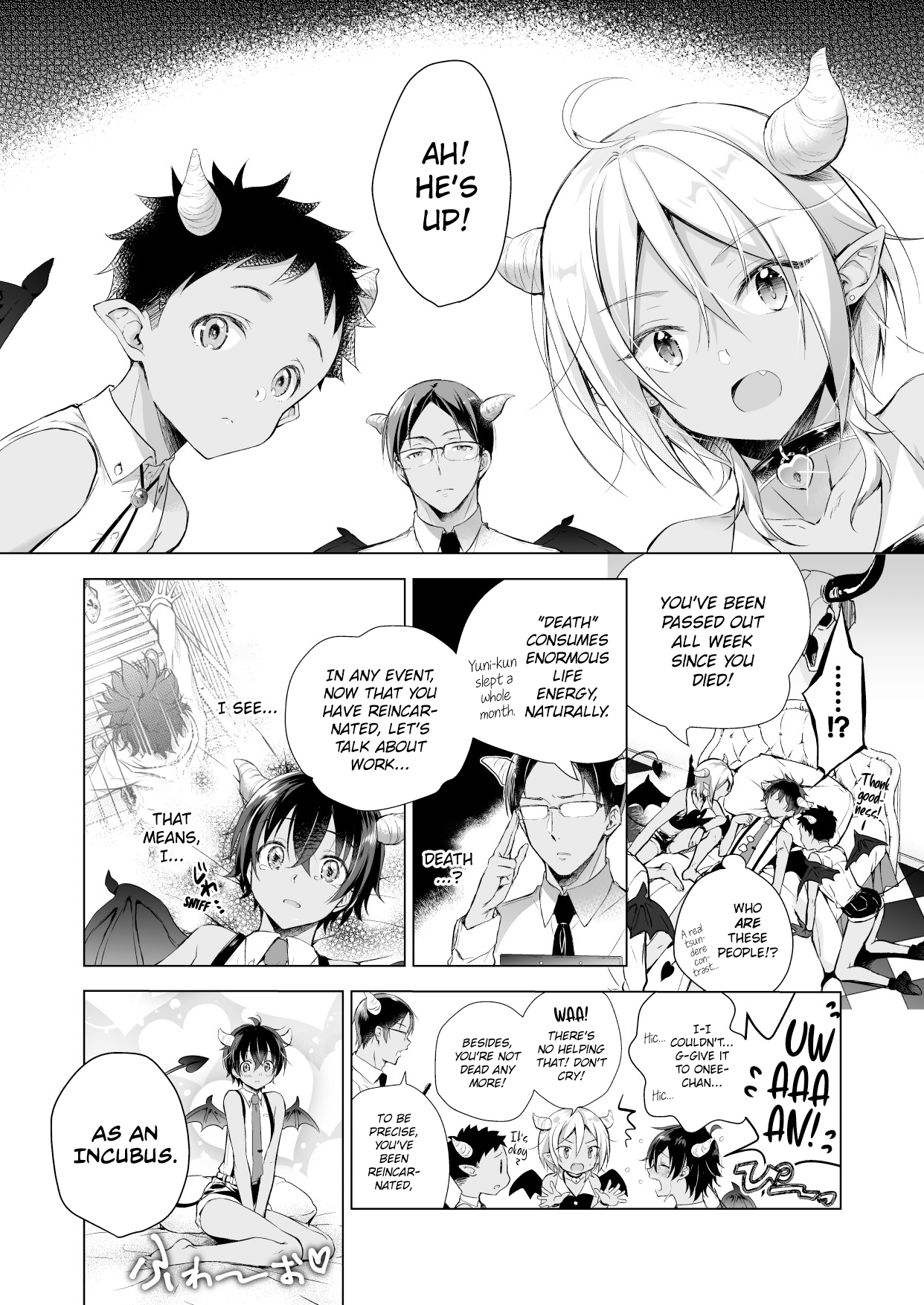 Tensei Incubus wa Tonari no Onee-chan o Haramasetai Chapter 1 - page 4