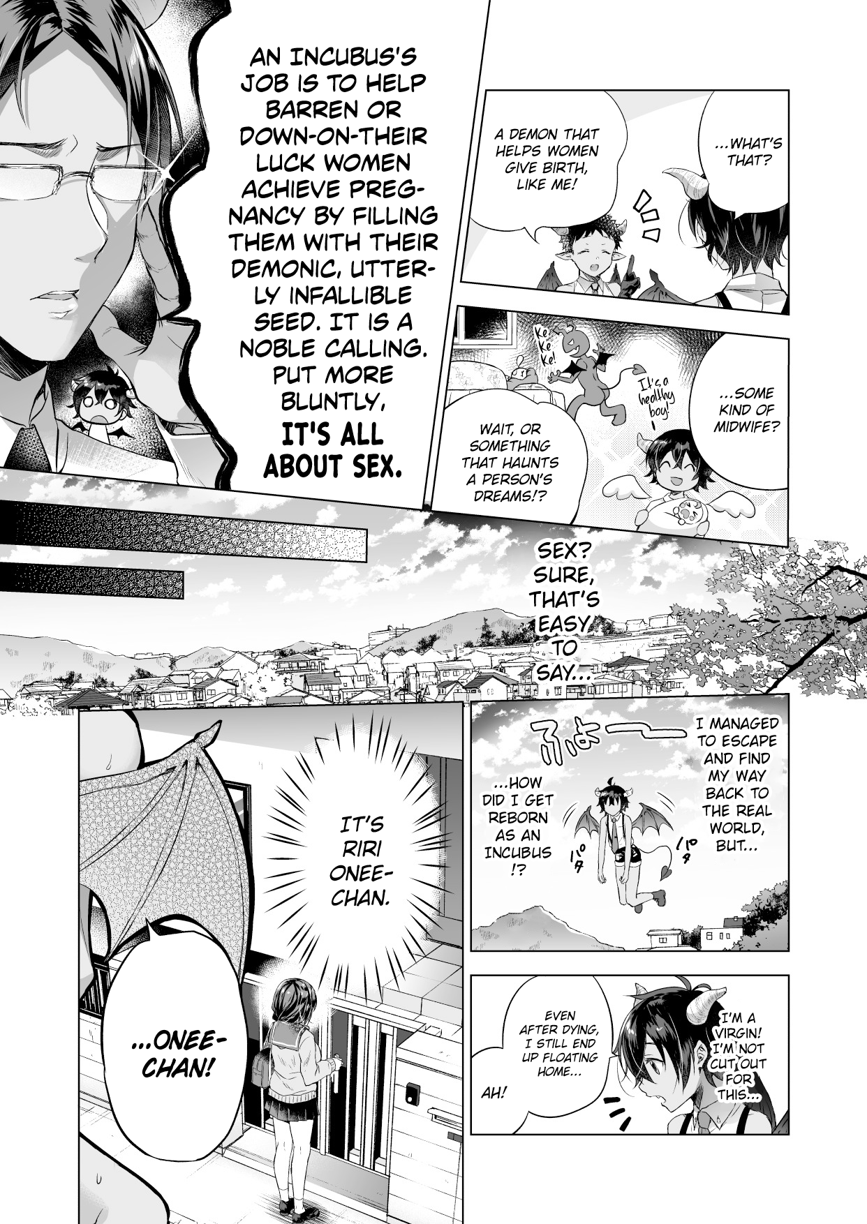 Tensei Incubus wa Tonari no Onee-chan o Haramasetai Chapter 1 - page 5