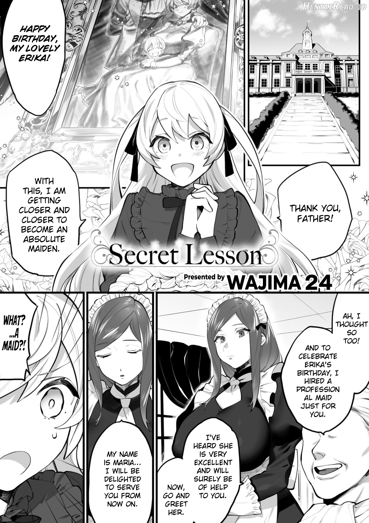 Secret Lesson Chapter 1 - page 1