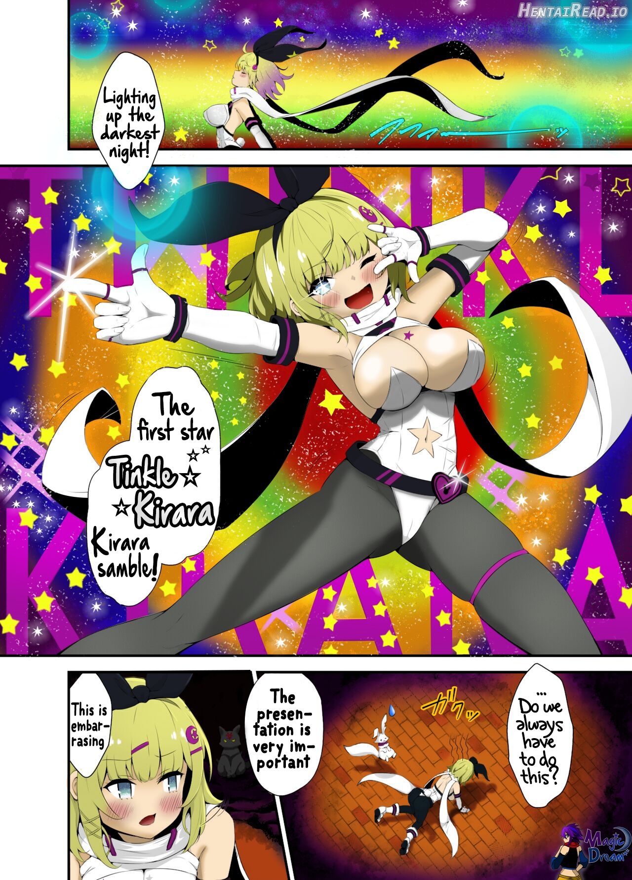 Twinkle Kirara ~TS Henshin Heroine VS Yami no Shokushu Battle~ Chapter 1 - page 10