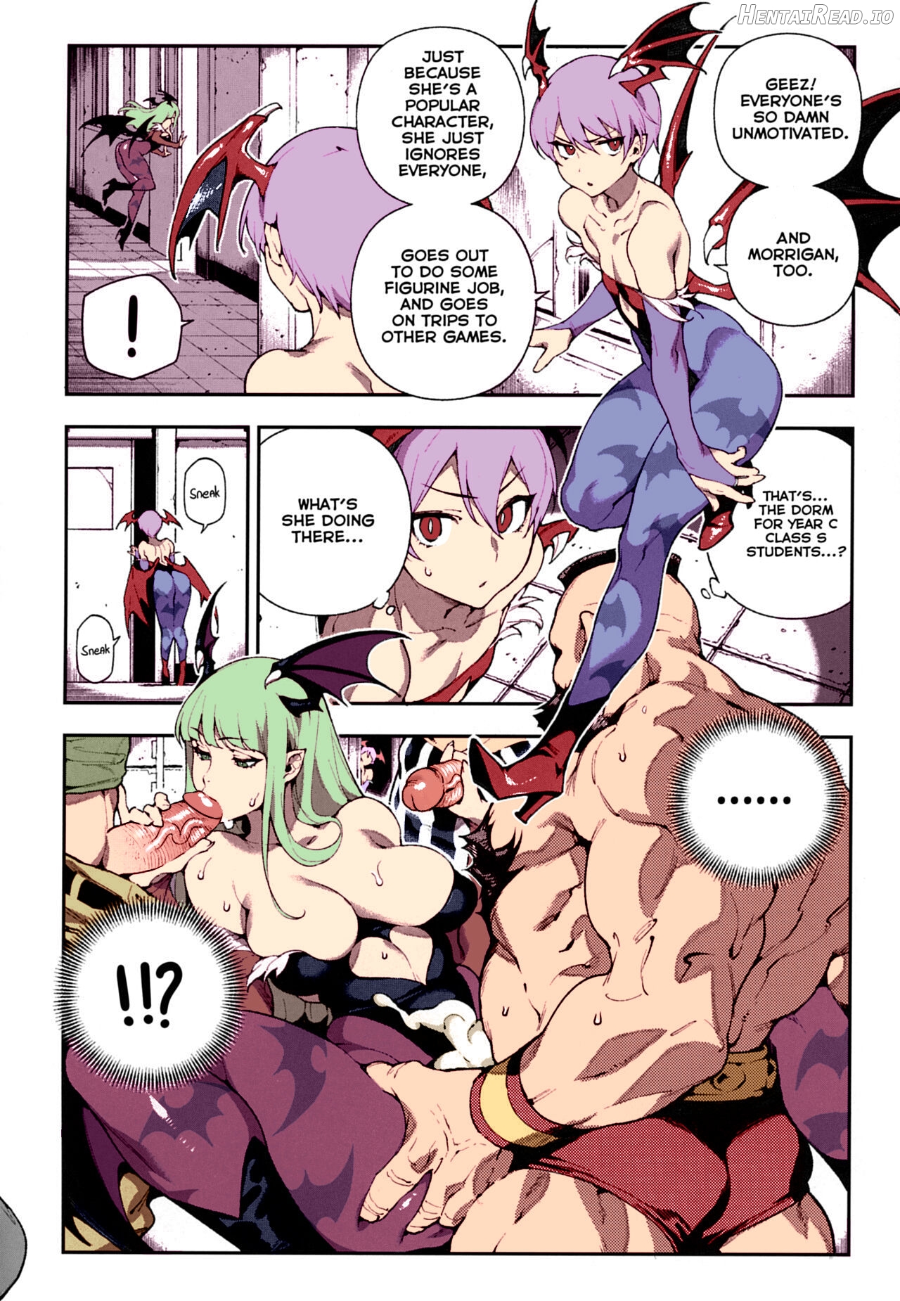 Fighter Girls ・ Vampire - Colorized Chapter 1 - page 3