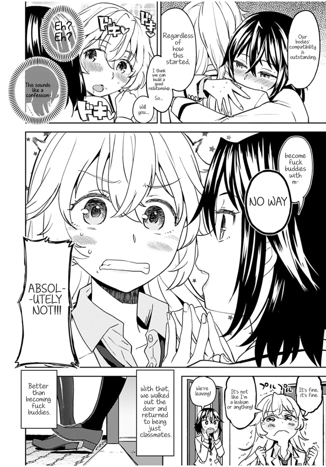 Uso o Tsukaneba Yuri ni a Narenu no Omake Manga Chapter 1 - page 9