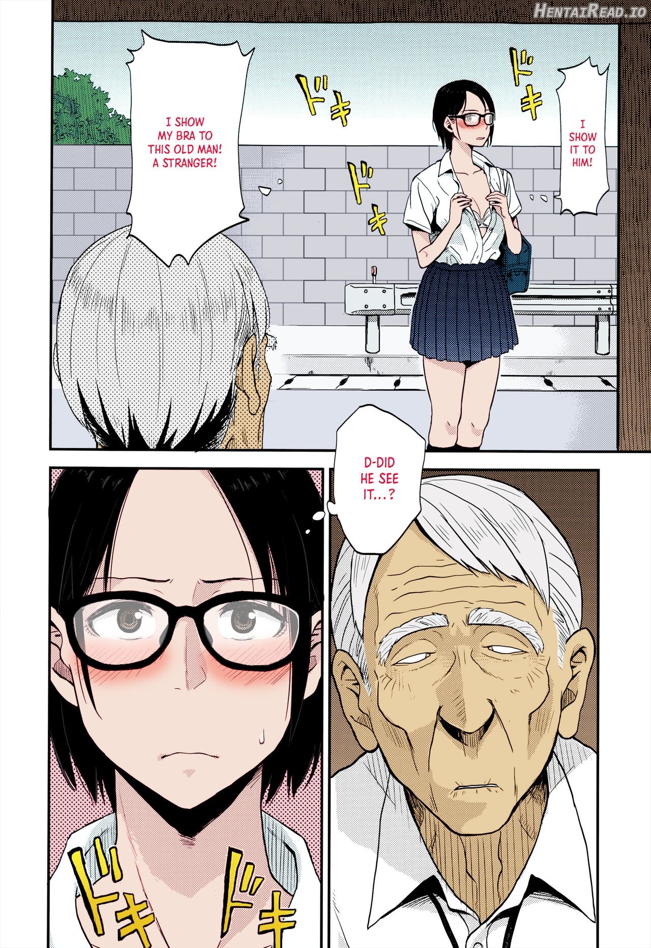 Sayako at the Bus Stop! - Colorized Chapter 3 - page 6