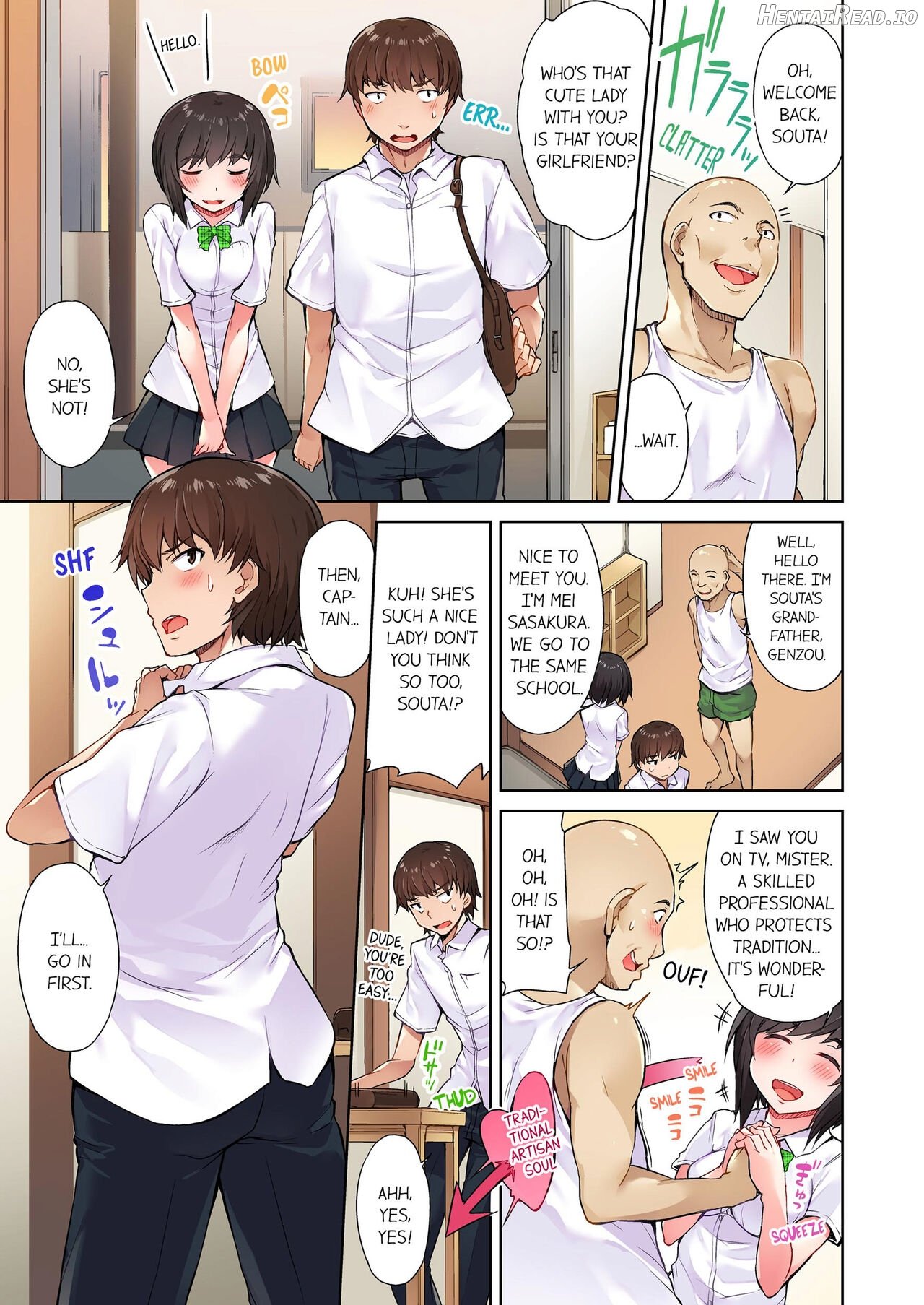 Asoko Araiya no Oshigoto ~Kataomoichuu no Aitsu to Onnayu de~ Chapter 1 - page 34