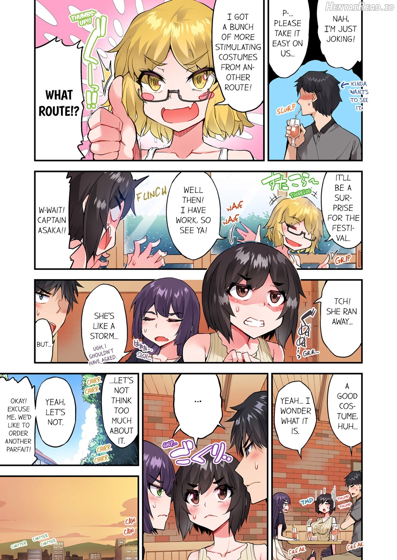 Asoko Araiya no Oshigoto ~Kataomoichuu no Aitsu to Onnayu de~ Chapter 4 - page 296