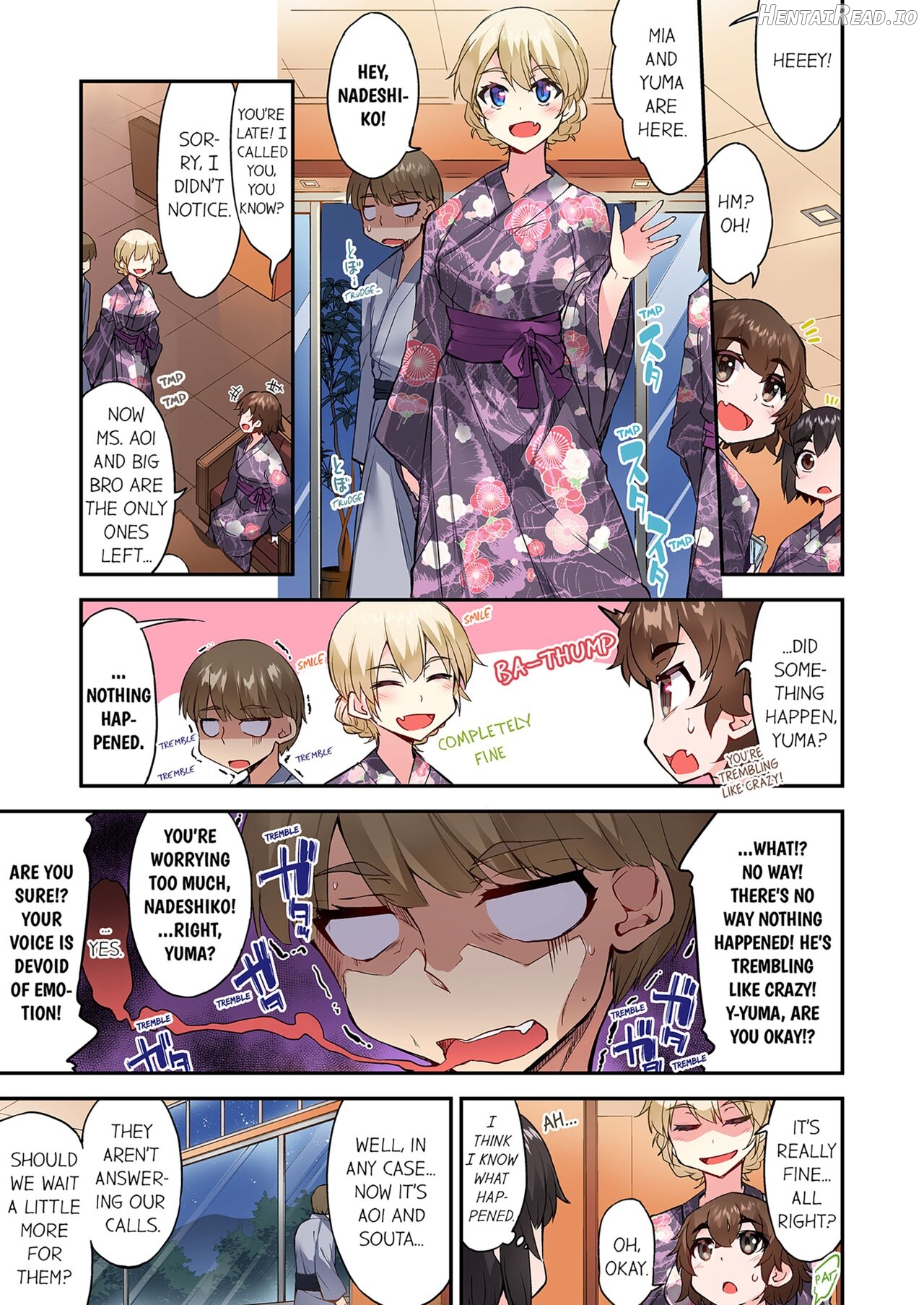 Asoko Araiya no Oshigoto ~Kataomoichuu no Aitsu to Onnayu de~ Chapter 4 - page 375