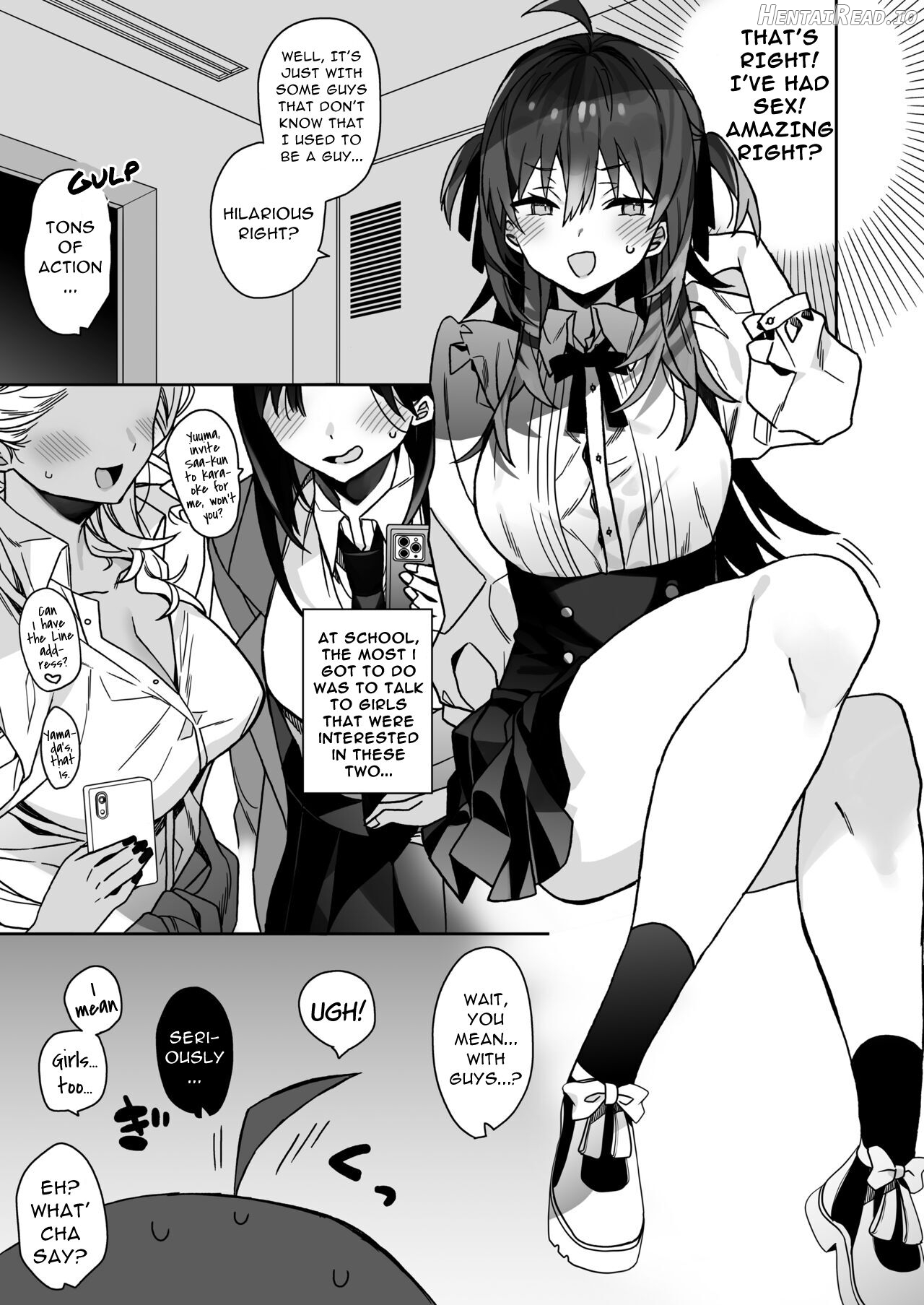 Nyotaika shita Ore no Tadareta Geinou Seikatsu Chapter 1 - page 7