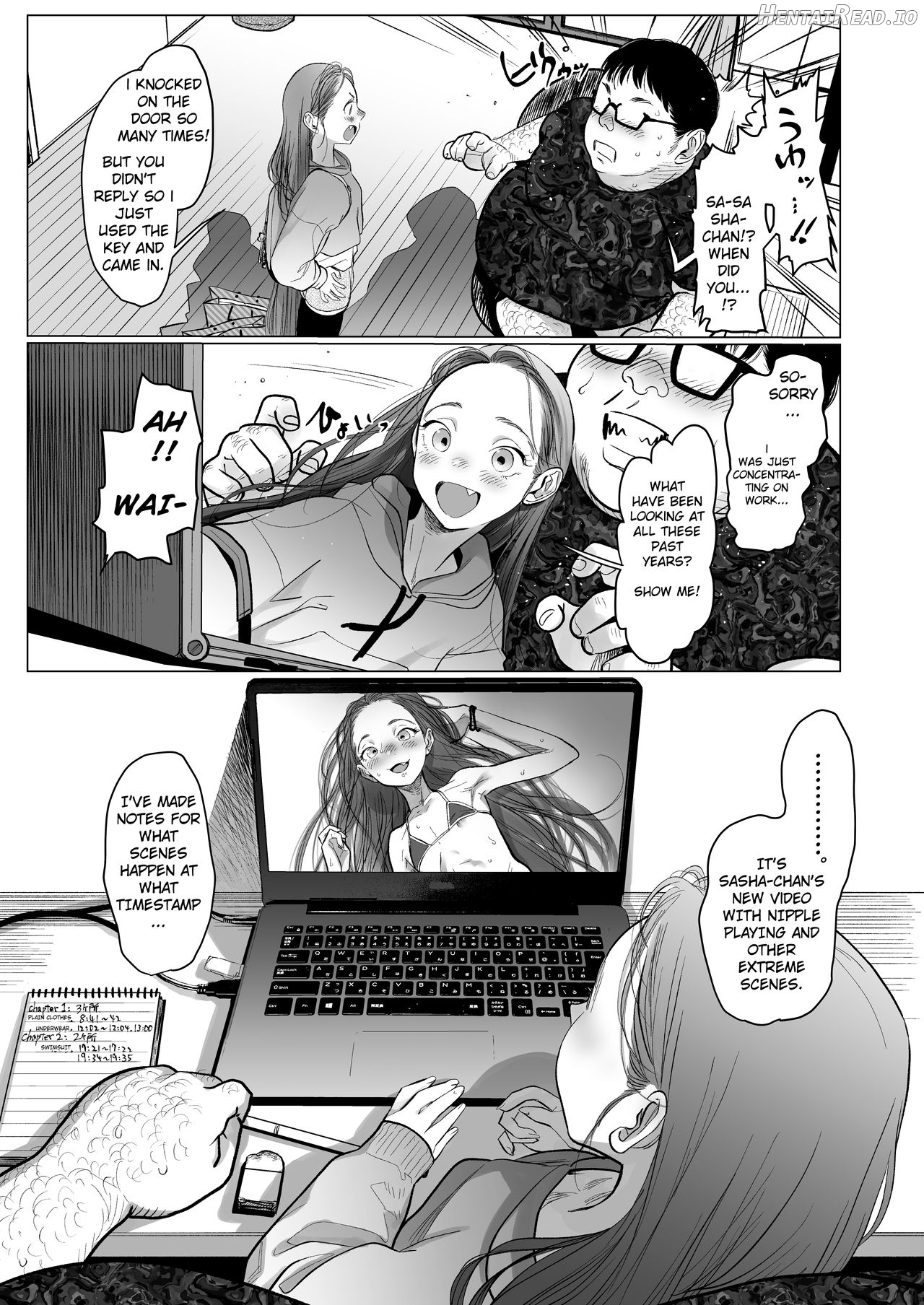 Welcome Sashachang Sasha-chan ga Youkoso Chapter 4 - page 39