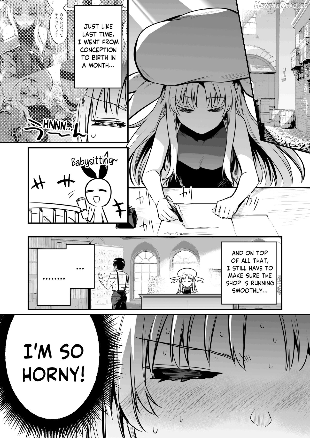 Katagawari o Katte Ishukan Haramase Shussan Show ni Dasarechau Uranaishi-chan Chapter 3 - page 1