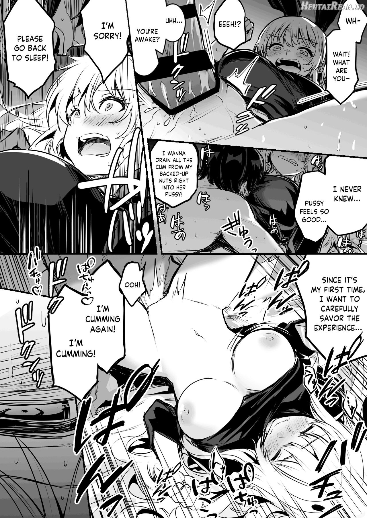 Party o Kunda Otoko ni Neteiru Ma ni Nanpatsu mo Okasarechau Boukensha-chan Chapter 1 - page 4