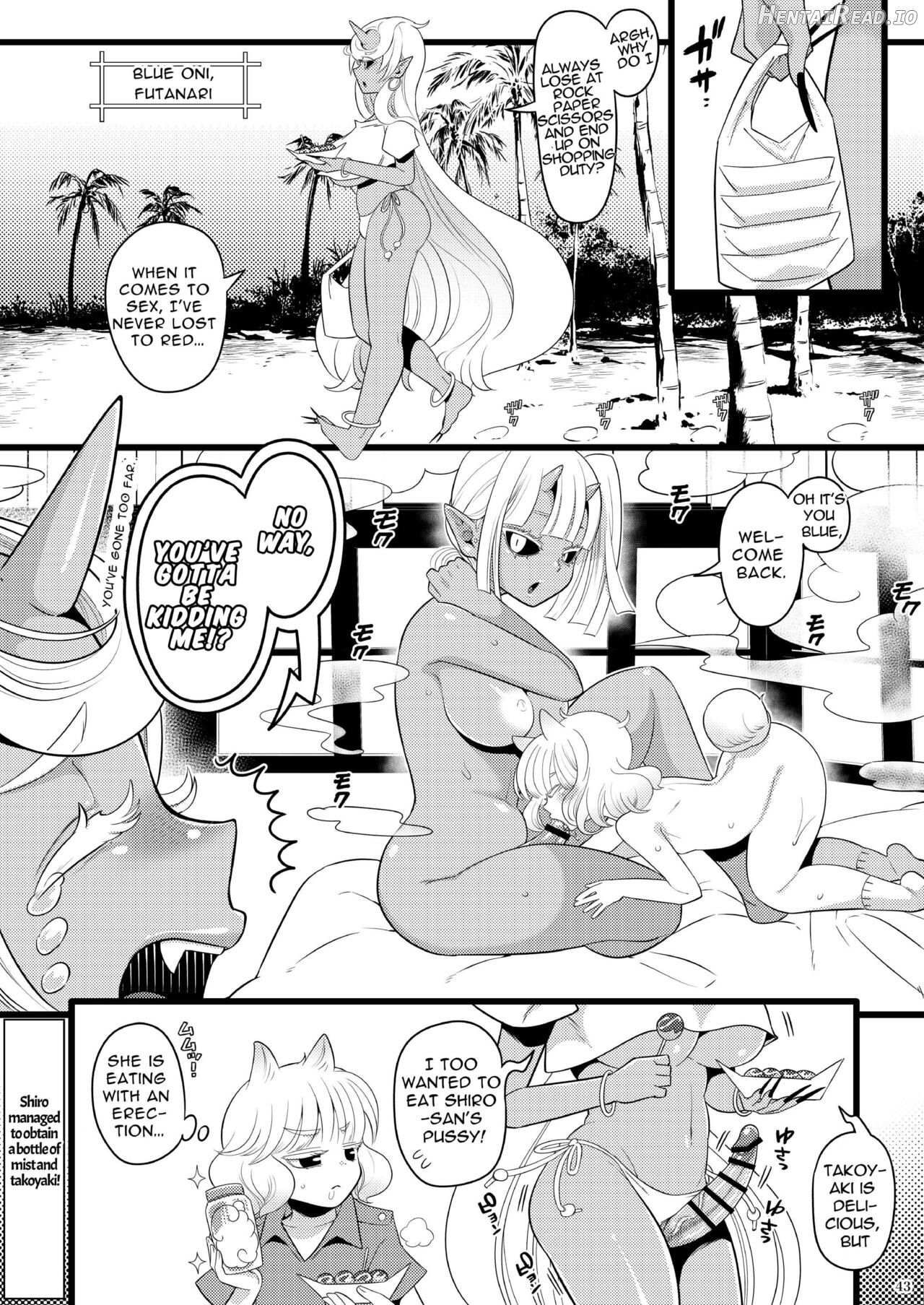 Futanari Oni no Sumu Jima Chapter 1 - page 43