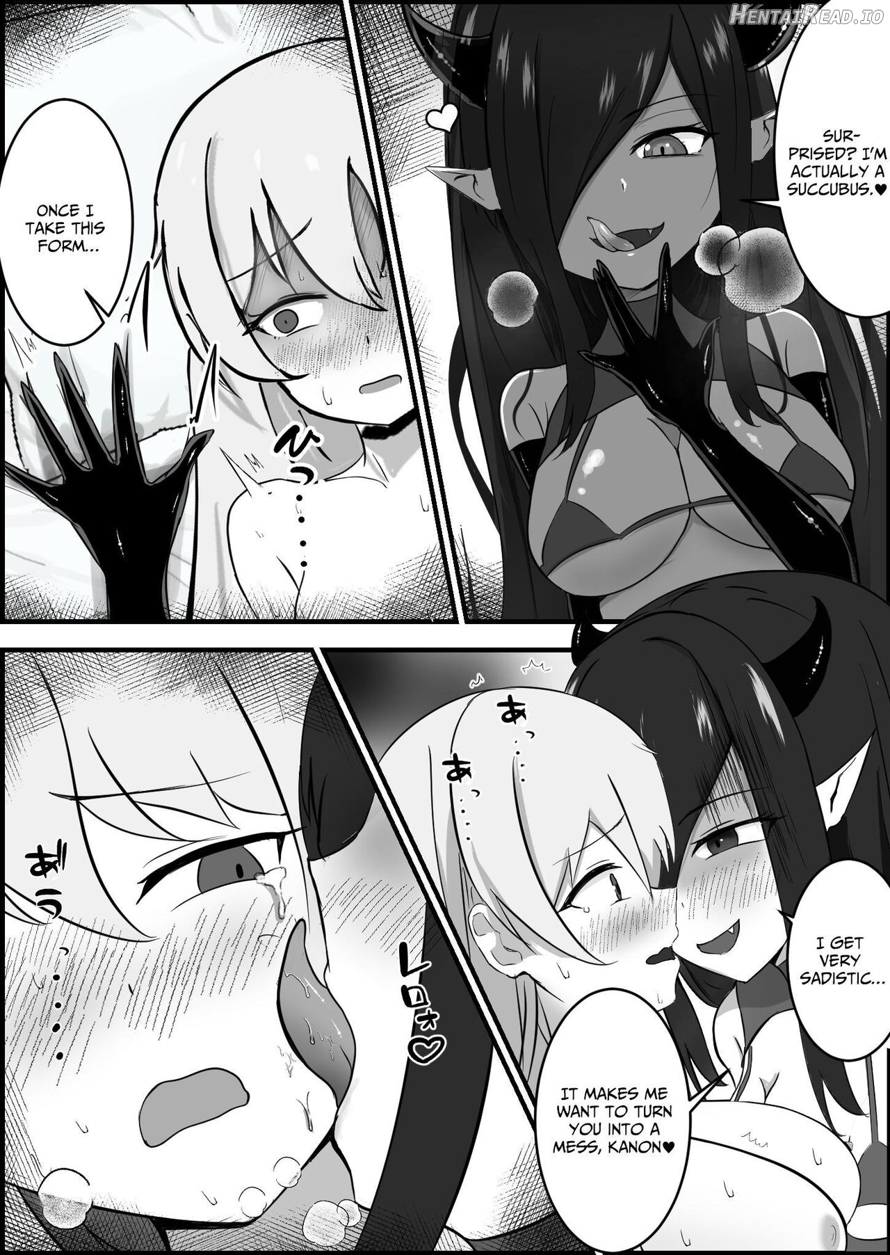 Inma ni Yoru Yuri Bouryoku Rengoku Zecchou de Ochiru ~Shitatteita Hito ga Succubus deshita~ Chapter 1 - page 28