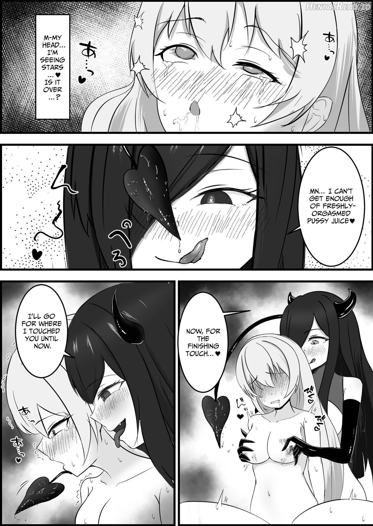 Inma ni Yoru Yuri Bouryoku Rengoku Zecchou de Ochiru ~Shitatteita Hito ga Succubus deshita~ Chapter 1 - page 36