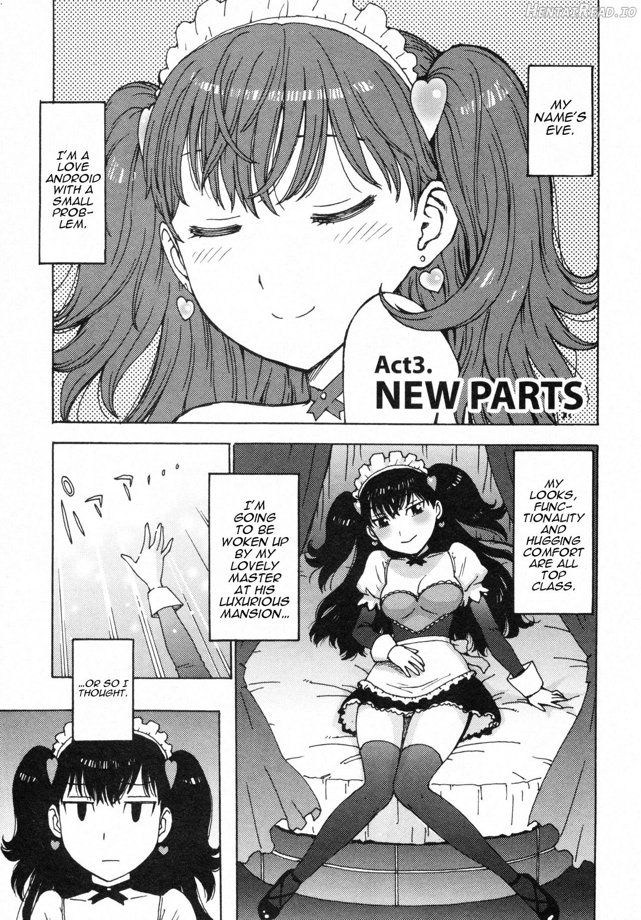 Eve to Love - Eve and Love, The Mechanical sweethearts. Chapter 1 - page 22