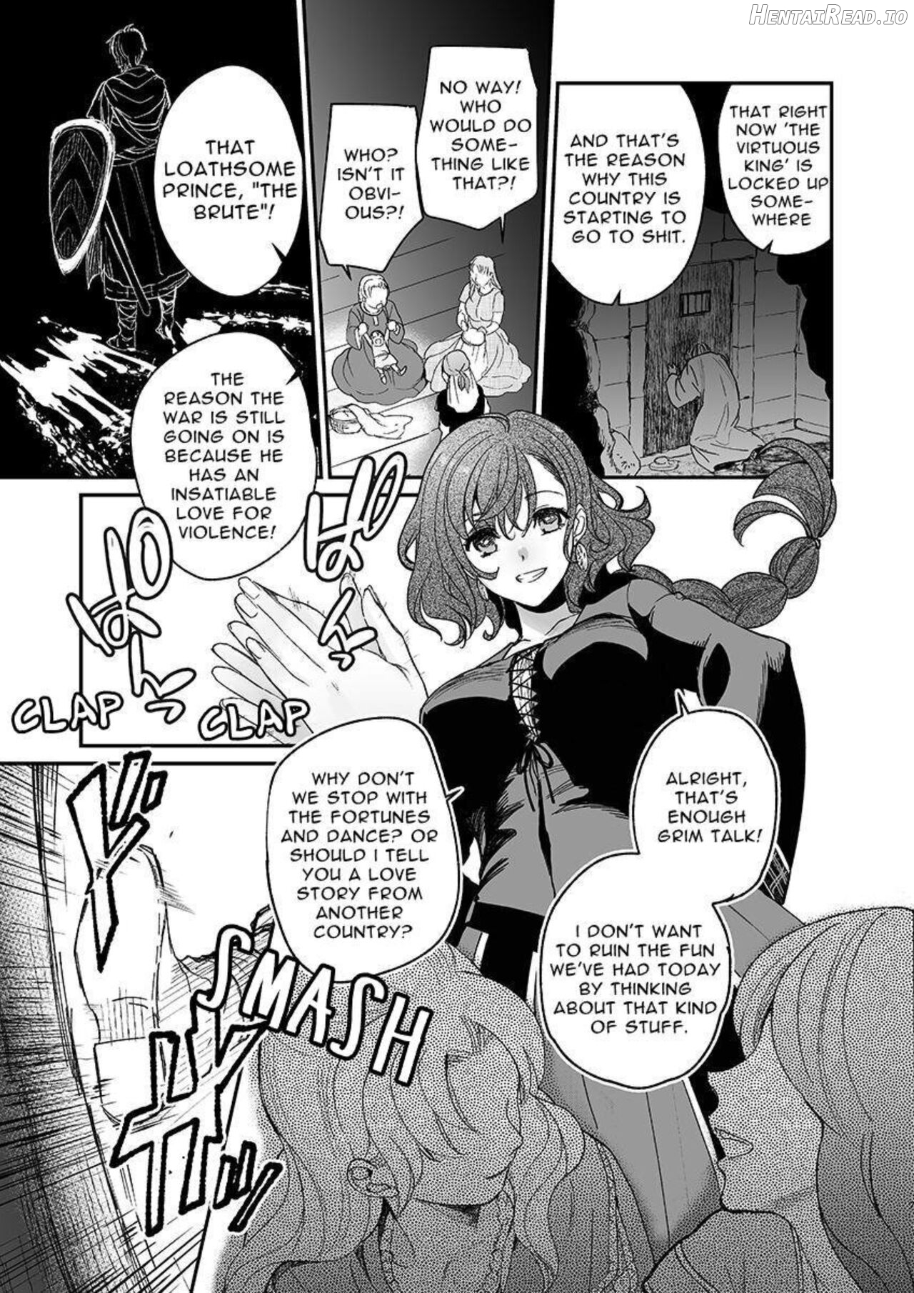 Shikei Senkoku Sareta Kenjyo ga Kiraware Ouji ni Dekiai Sarete, Shiawase ni Naru made no Monogatari・Zenpen Chapter 1 - page 4