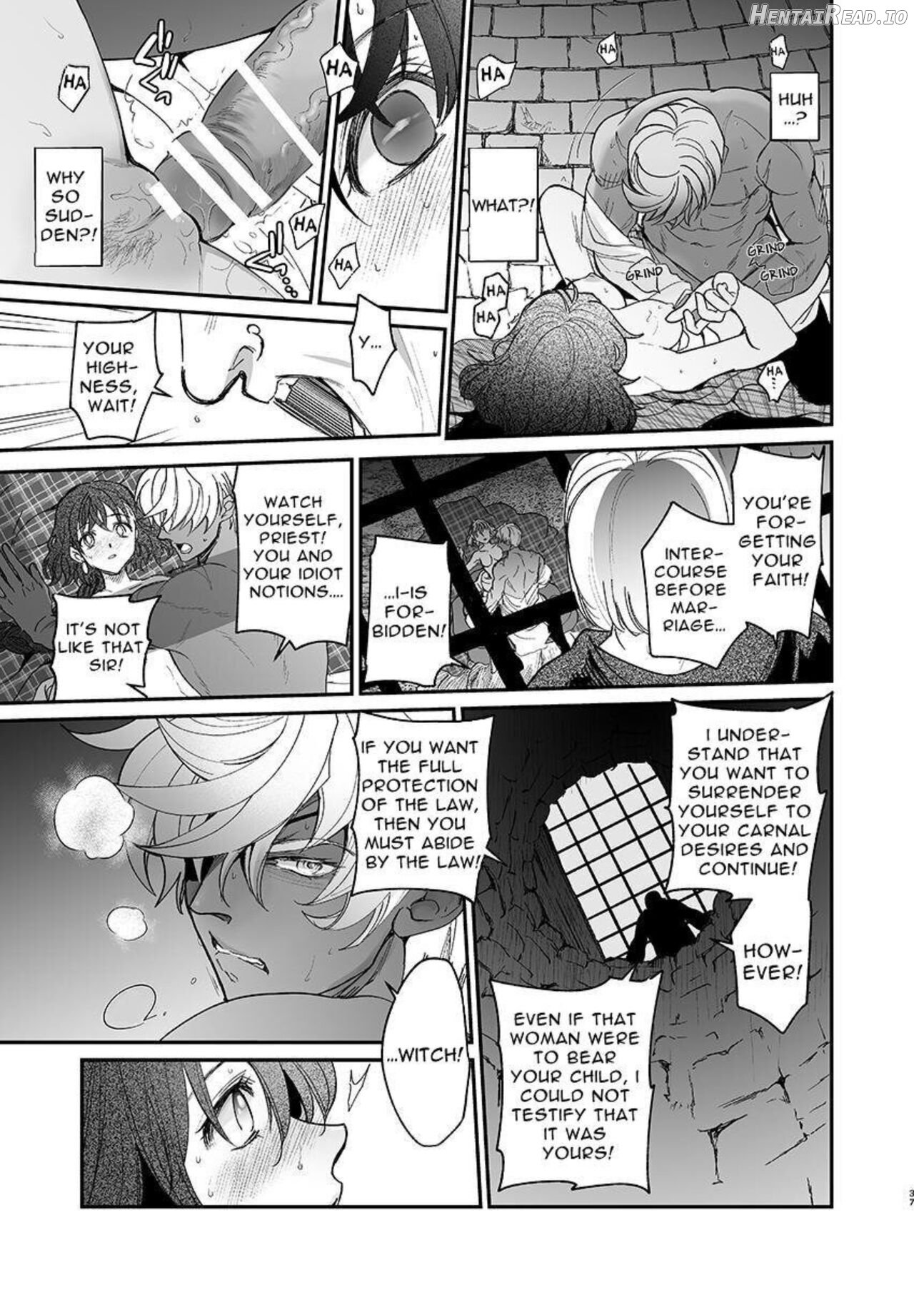 Shikei Senkoku Sareta Kenjyo ga Kiraware Ouji ni Dekiai Sarete, Shiawase ni Naru made no Monogatari・Zenpen Chapter 1 - page 34