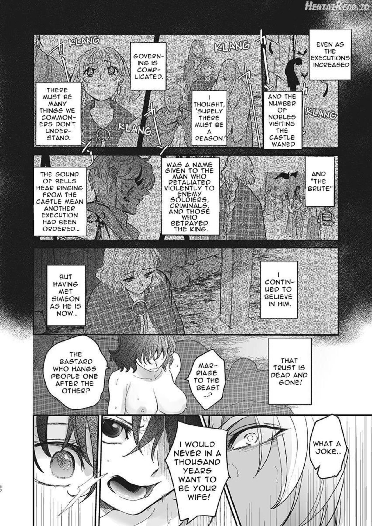 Shikei Senkoku Sareta Kenjyo ga Kiraware Ouji ni Dekiai Sarete, Shiawase ni Naru made no Monogatari・Zenpen Chapter 1 - page 37