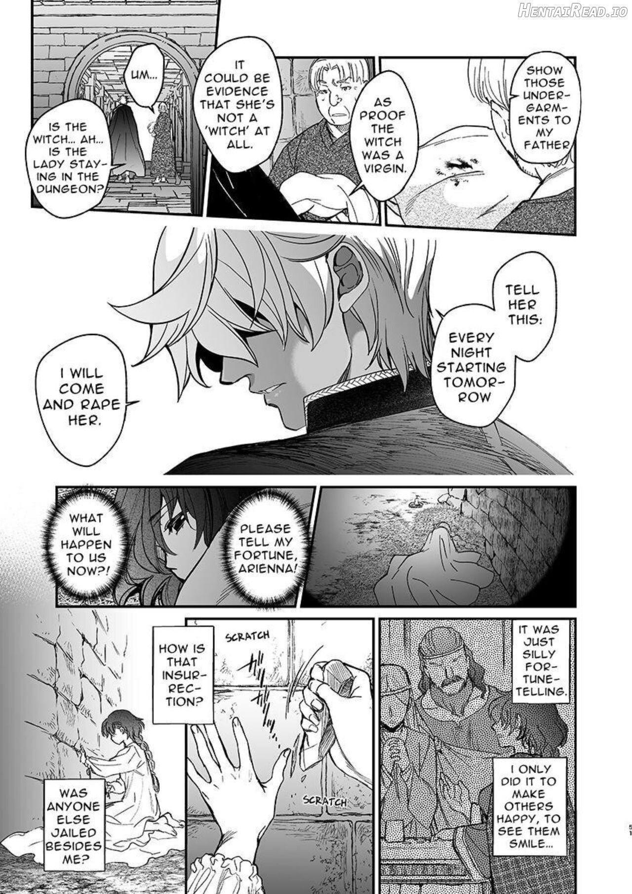 Shikei Senkoku Sareta Kenjyo ga Kiraware Ouji ni Dekiai Sarete, Shiawase ni Naru made no Monogatari・Zenpen Chapter 1 - page 48