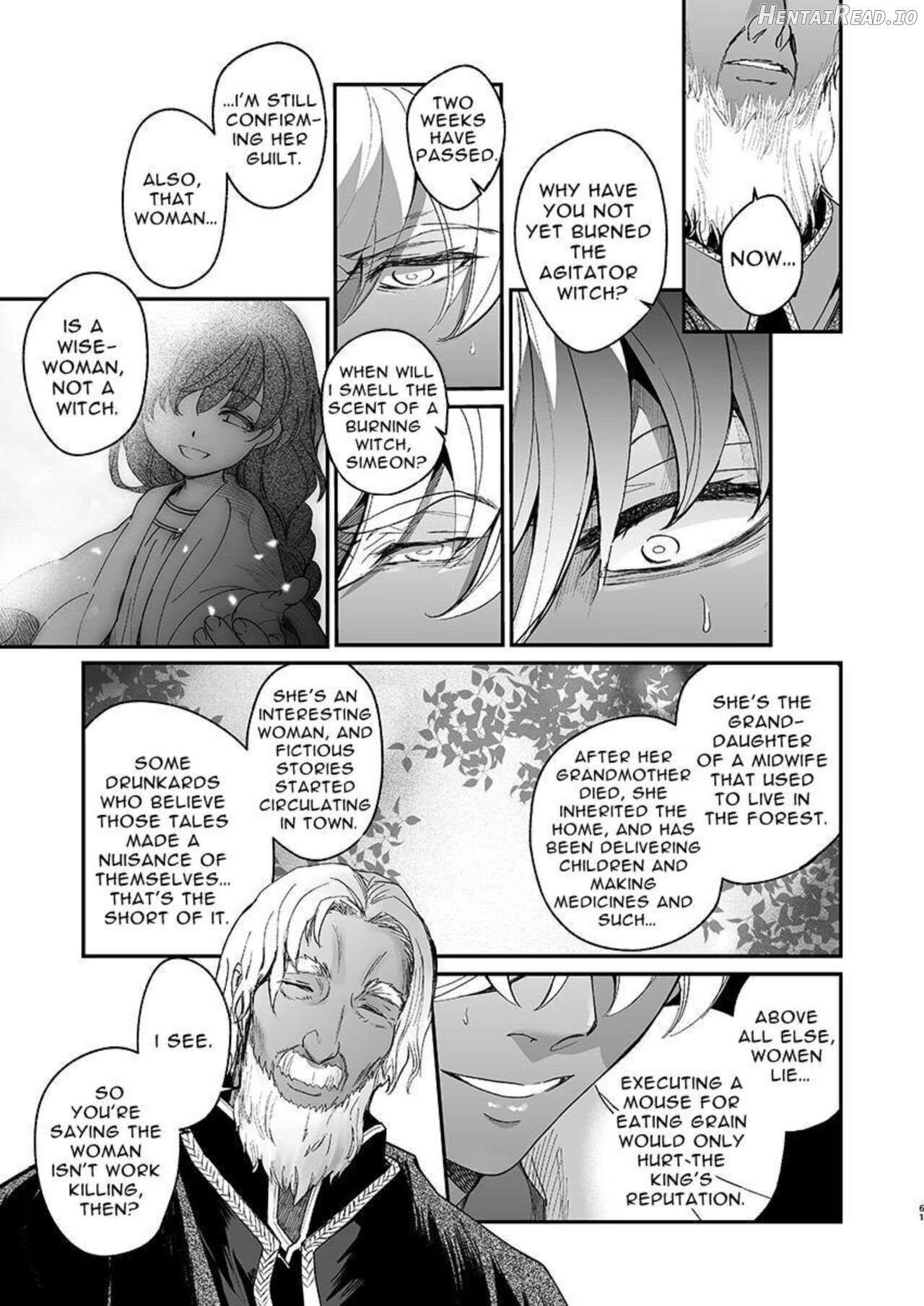 Shikei Senkoku Sareta Kenjyo ga Kiraware Ouji ni Dekiai Sarete, Shiawase ni Naru made no Monogatari・Zenpen Chapter 1 - page 58