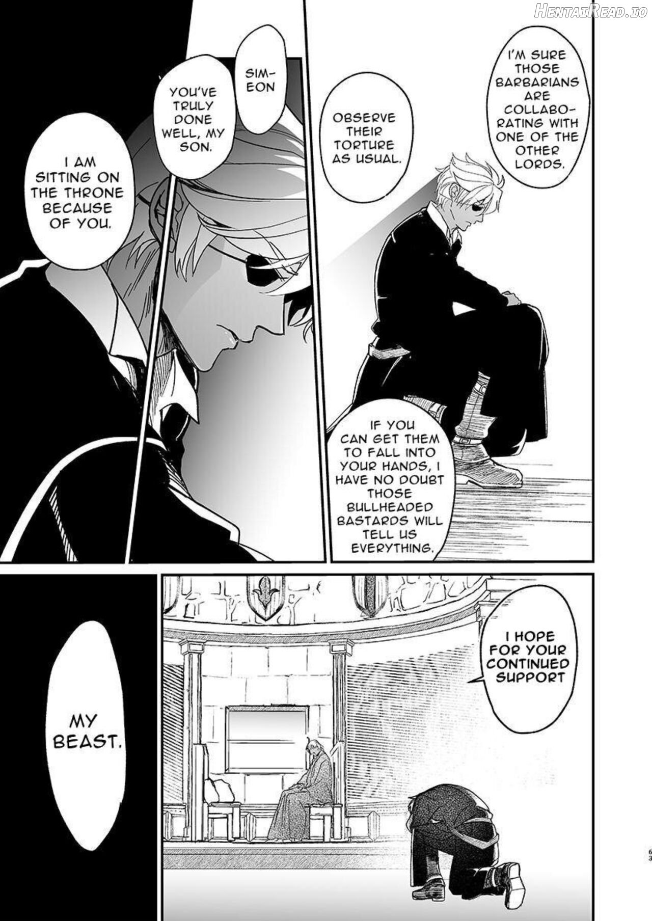 Shikei Senkoku Sareta Kenjyo ga Kiraware Ouji ni Dekiai Sarete, Shiawase ni Naru made no Monogatari・Zenpen Chapter 1 - page 60