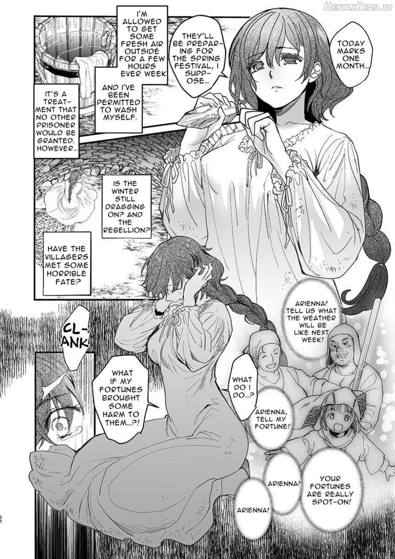 Shikei Senkoku Sareta Kenjyo ga Kiraware Ouji ni Dekiai Sarete, Shiawase ni Naru made no Monogatari・Zenpen Chapter 1 - page 63