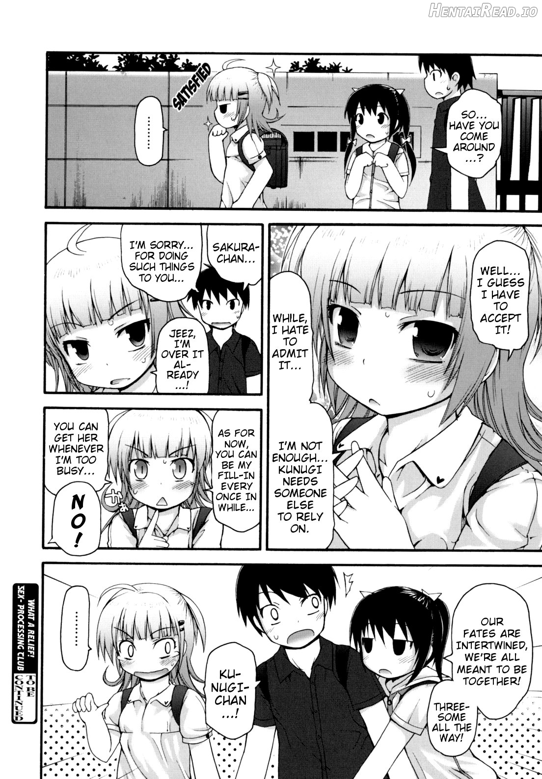 Yokatta ne! Sei Shori Doukoukai Chapter 1 - page 38