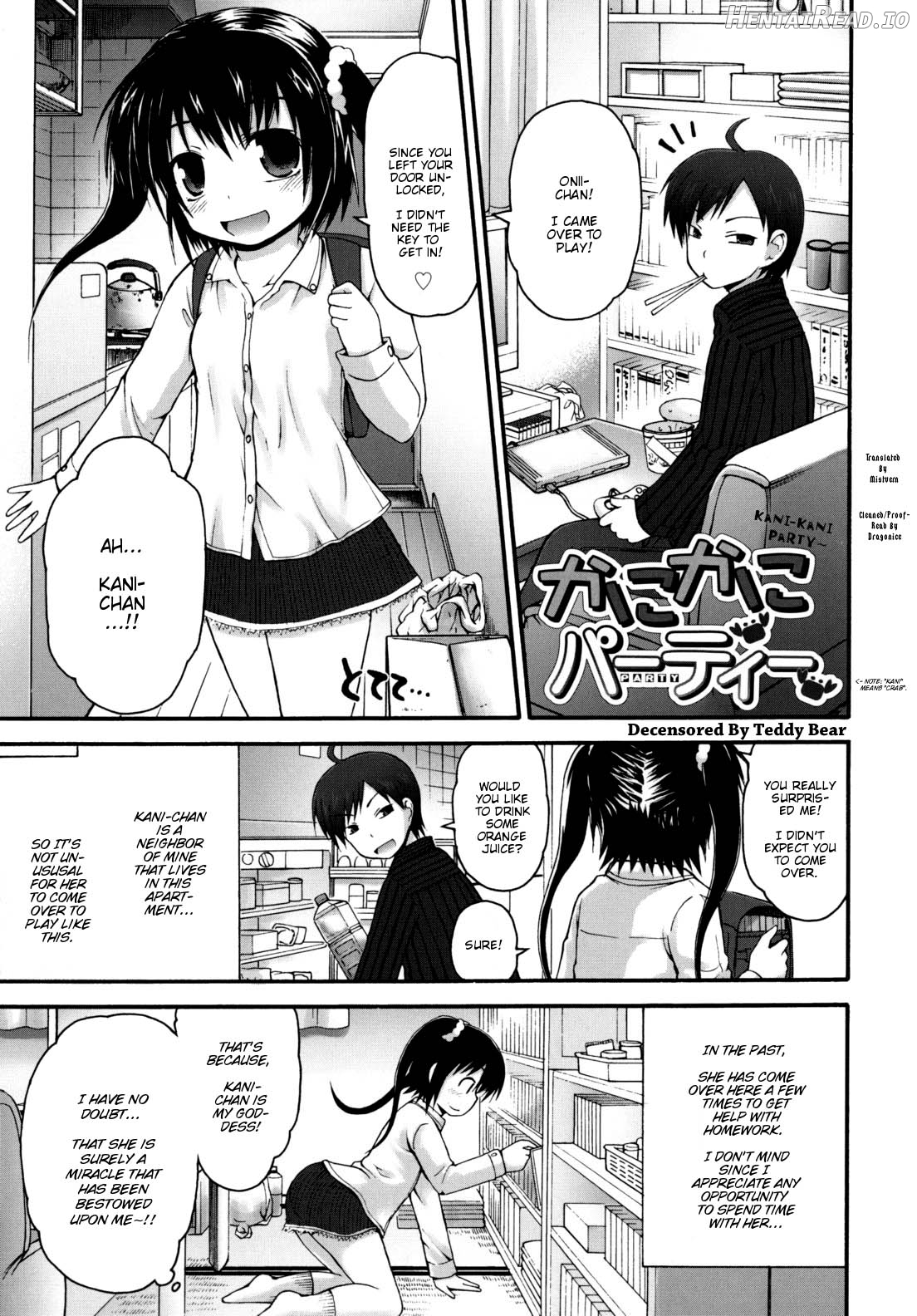 Yokatta ne! Sei Shori Doukoukai Chapter 2 - page 1