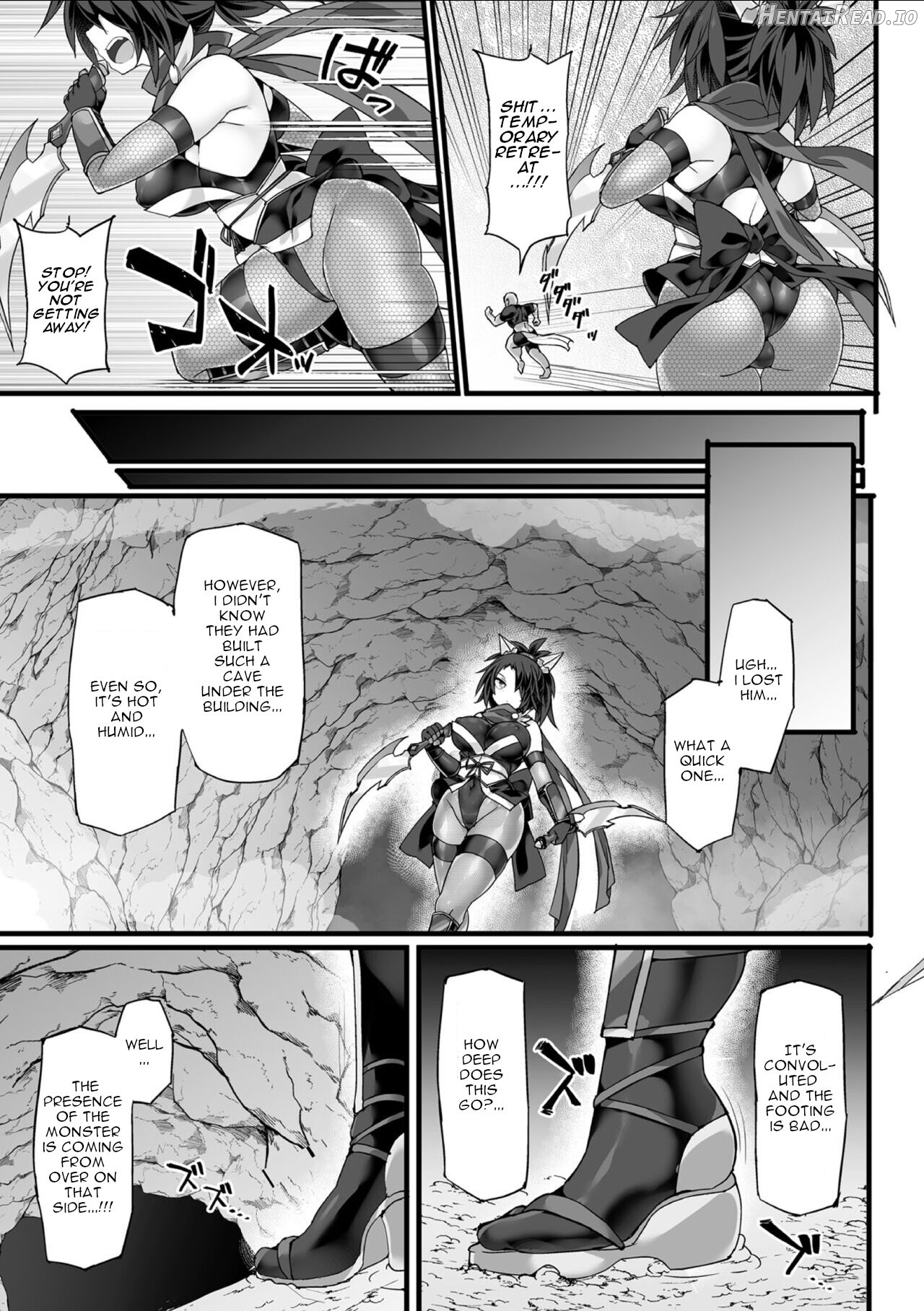 Shinsou Makou Shoujo THE COMIC Gaiden Shikkoku Soujin Black Blade ~Ikaiyou no Te ni Otsu~ Part 1 Chapter 1 - page 6