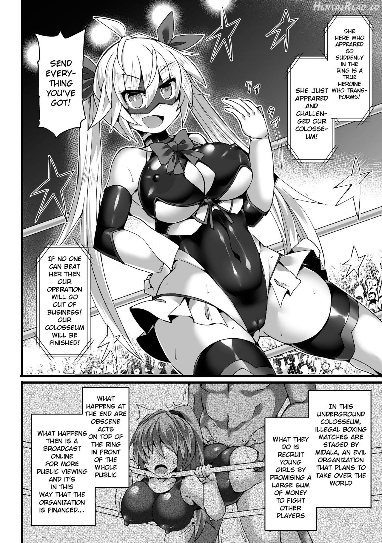 Seigi no Henshin Heroine Rapid Bunny -Kairaku Fuuzoku Ochi- Chapter 2 - page 3