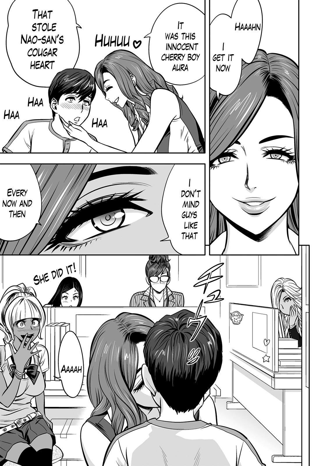 Gal Ane Shachou to Harem Office ~SEX wa Gyoumu ni Fukumimasu ka?~ Ch. 1-5 - Decensored Chapter 1 - page 56