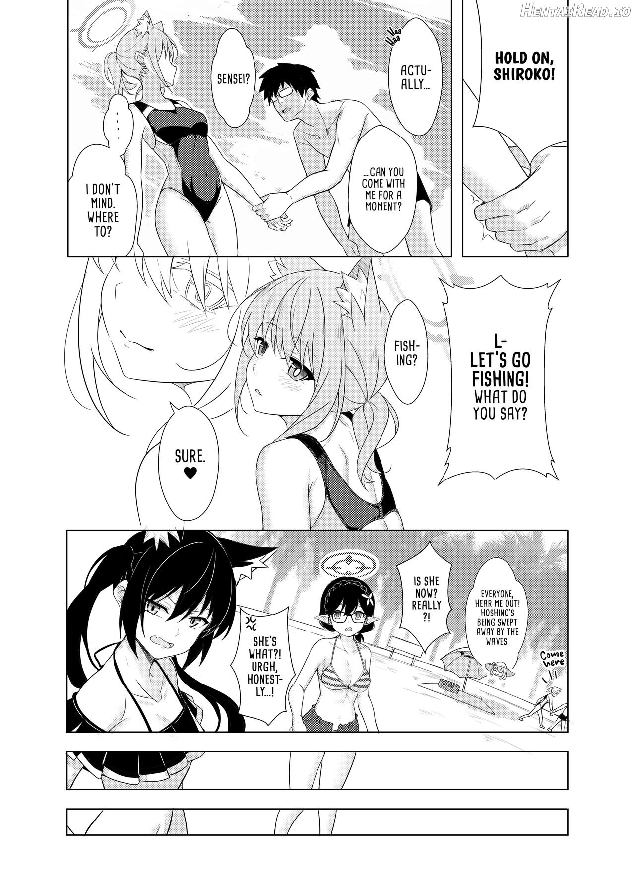 Daily Shiroko Summer Notes Chapter 1 - page 8