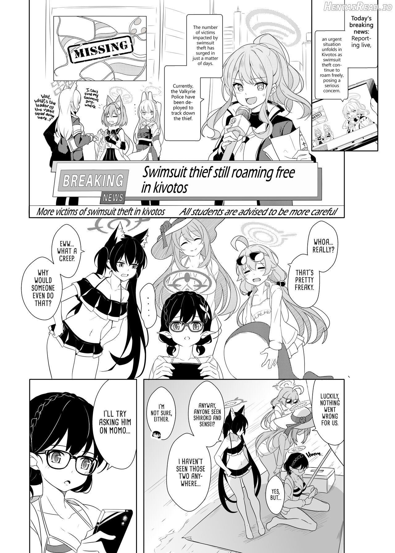 Daily Shiroko Summer Notes Chapter 1 - page 19