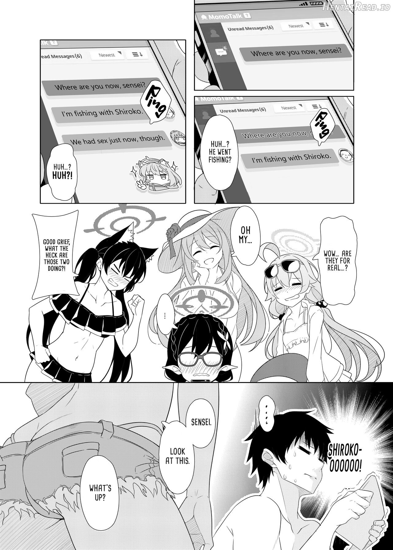 Daily Shiroko Summer Notes Chapter 1 - page 20