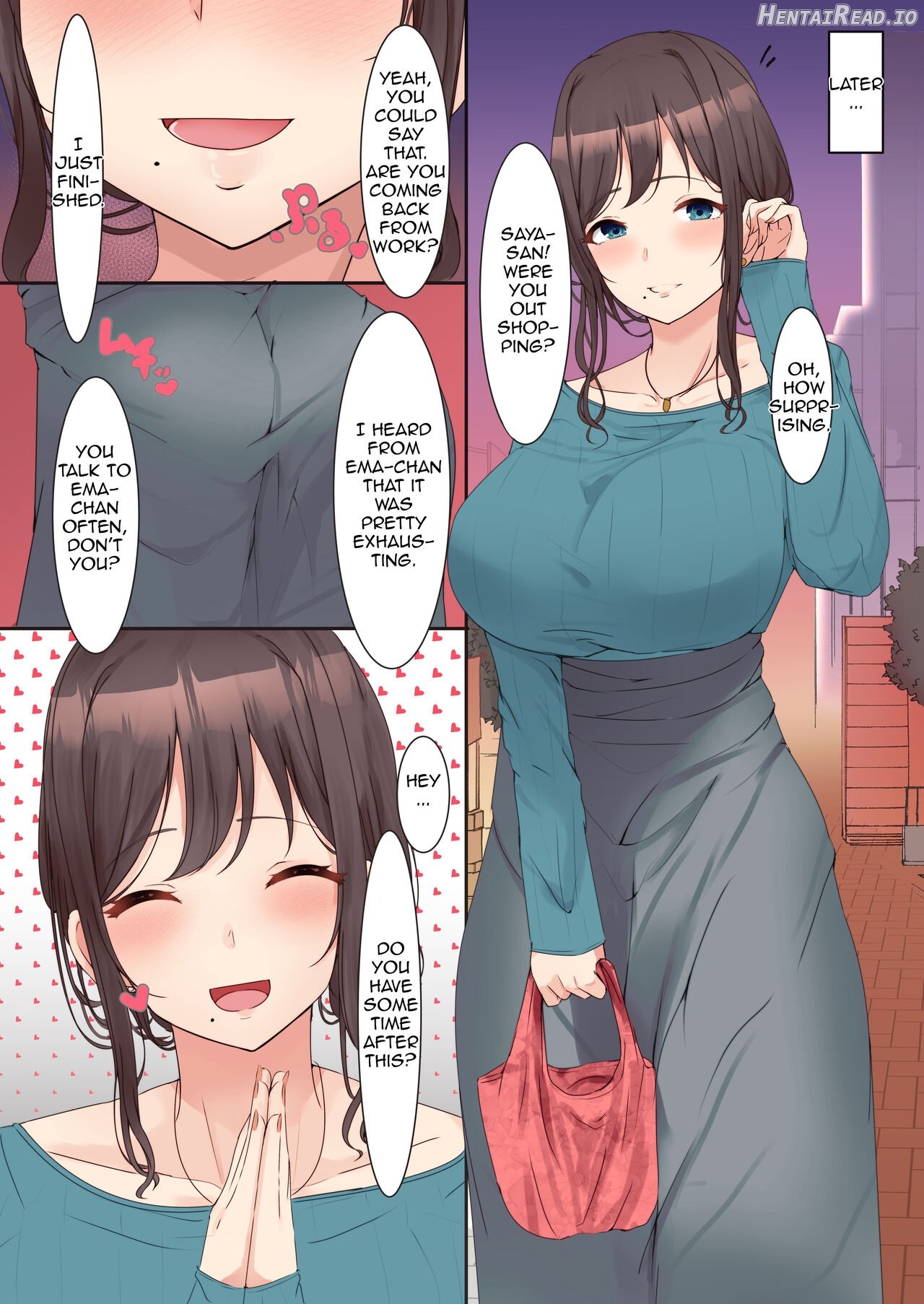 Onee-san to Gyaru ni Shiborareru Hanashi - Colorized Chapter 1 - page 13